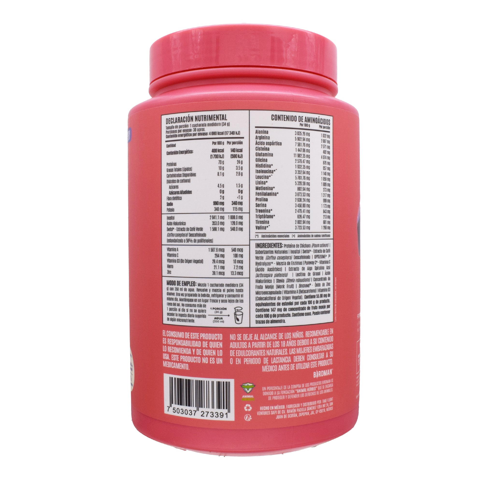 Proteina Vegetal Blueberry 1.02 Kg