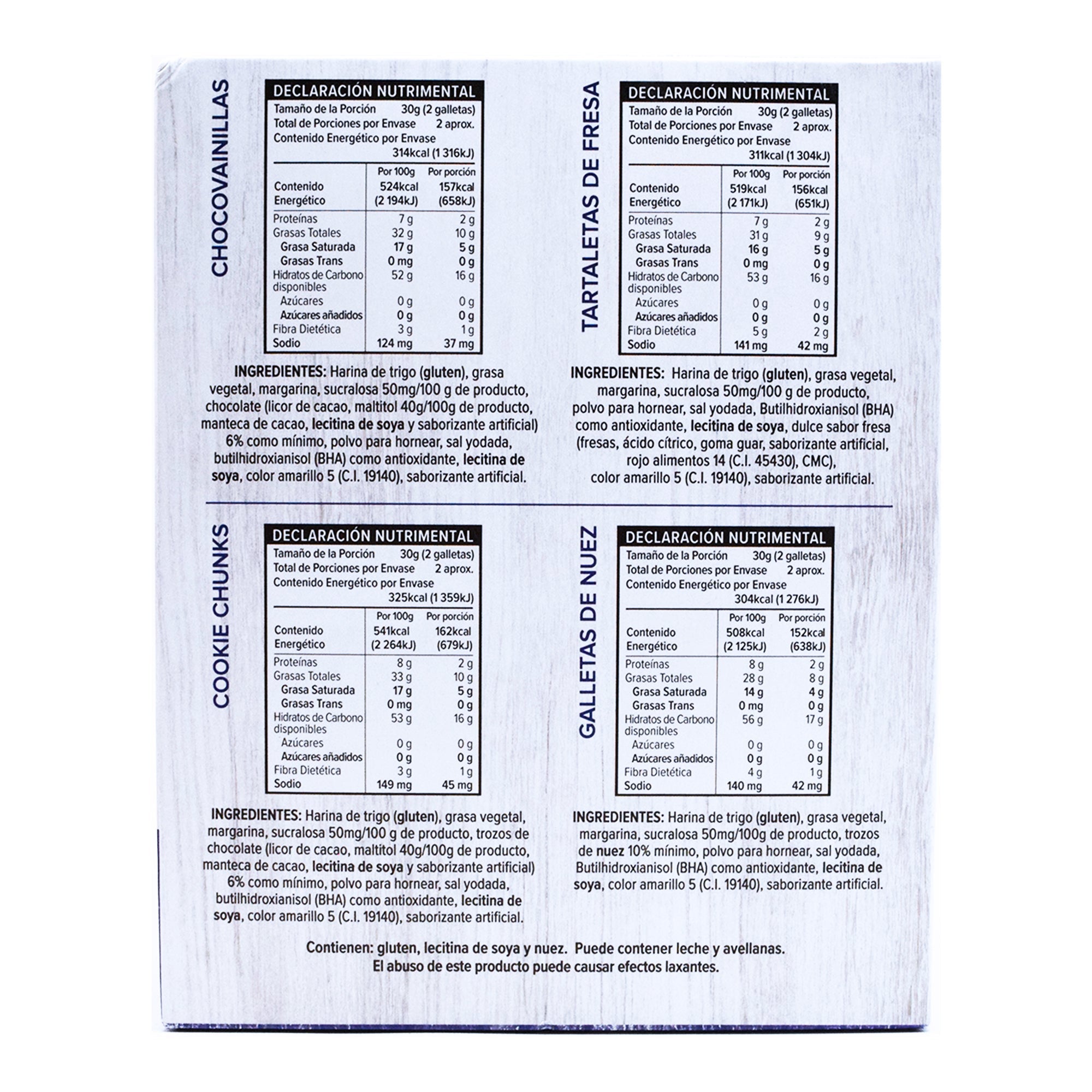 Galleta Surtidas Sin Azucar 250 G