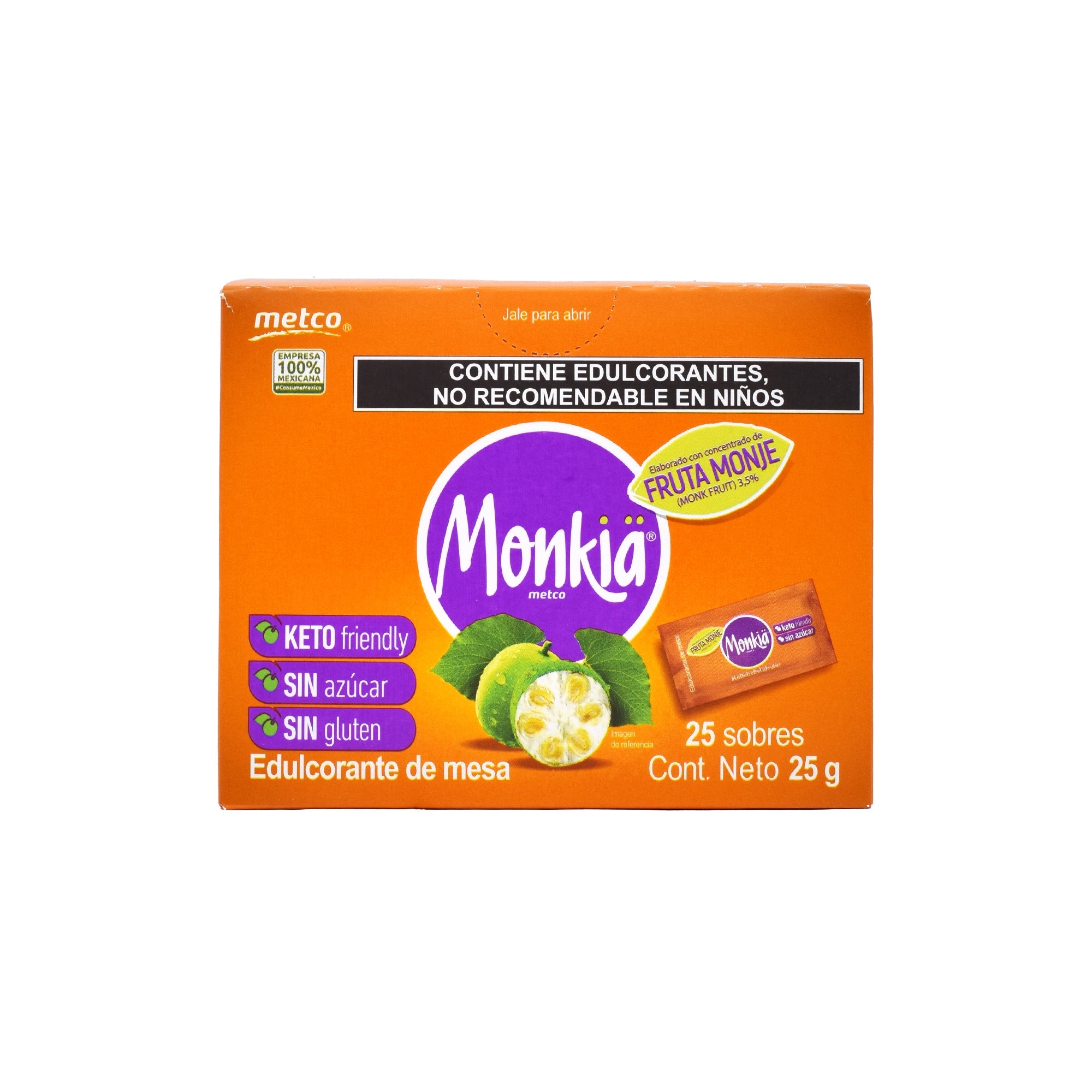 Endulzante Monkia 25 Sob 1 G C/u