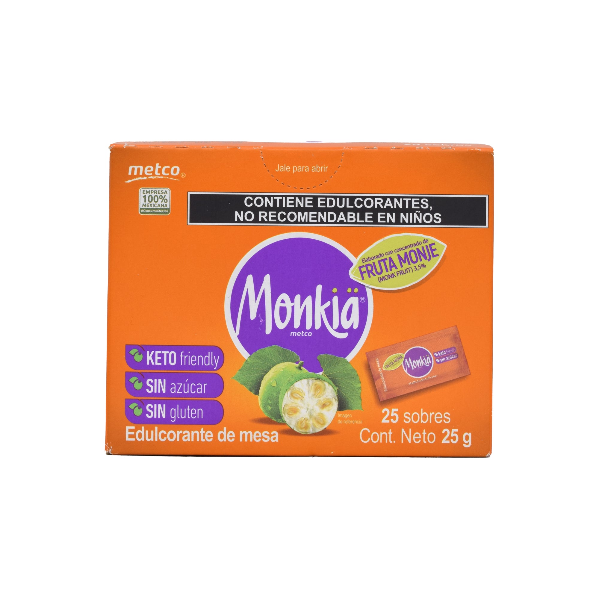 Endulzante Monkia 25 Sob 1 G C/u