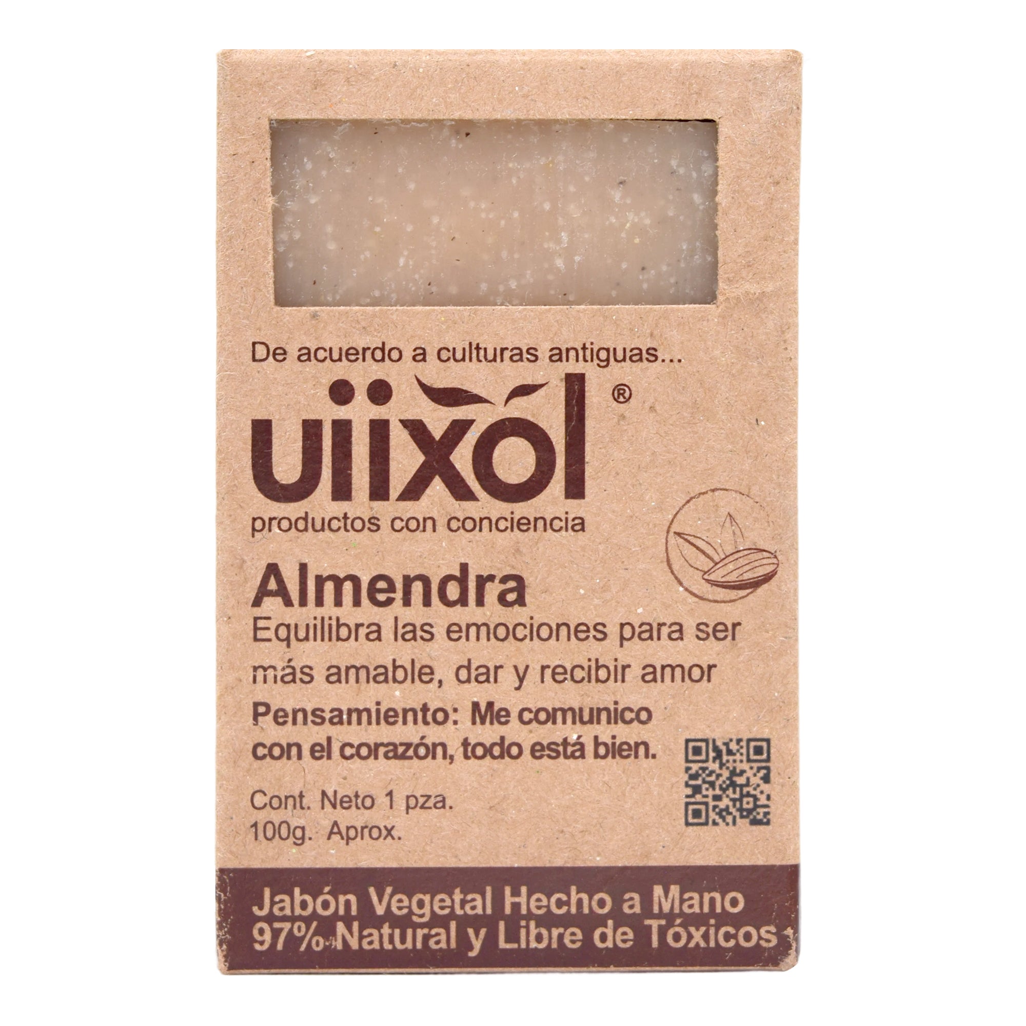 Jabon Vegetal Almendra 100 G