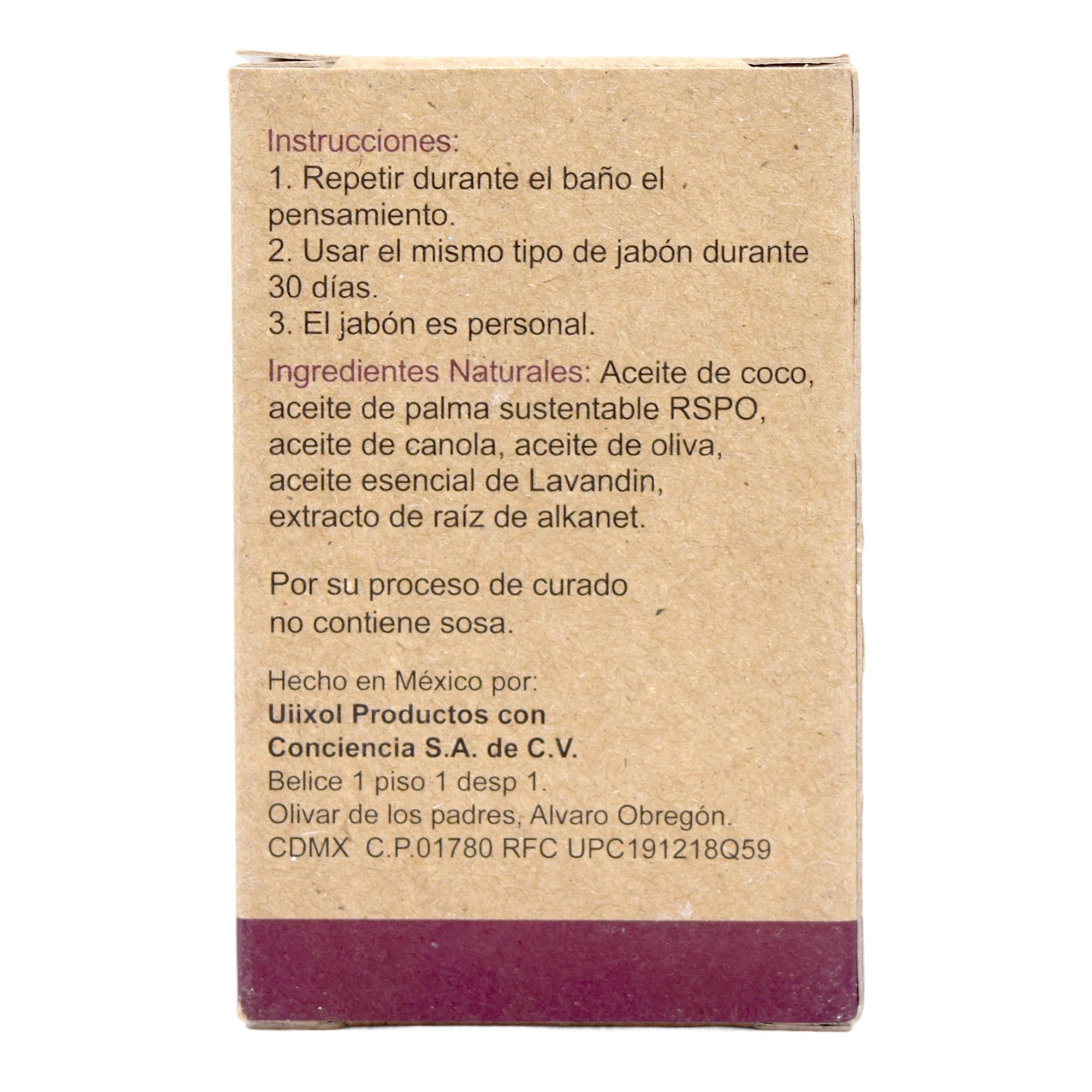 Jabon Vegetal Lavanda 100 G