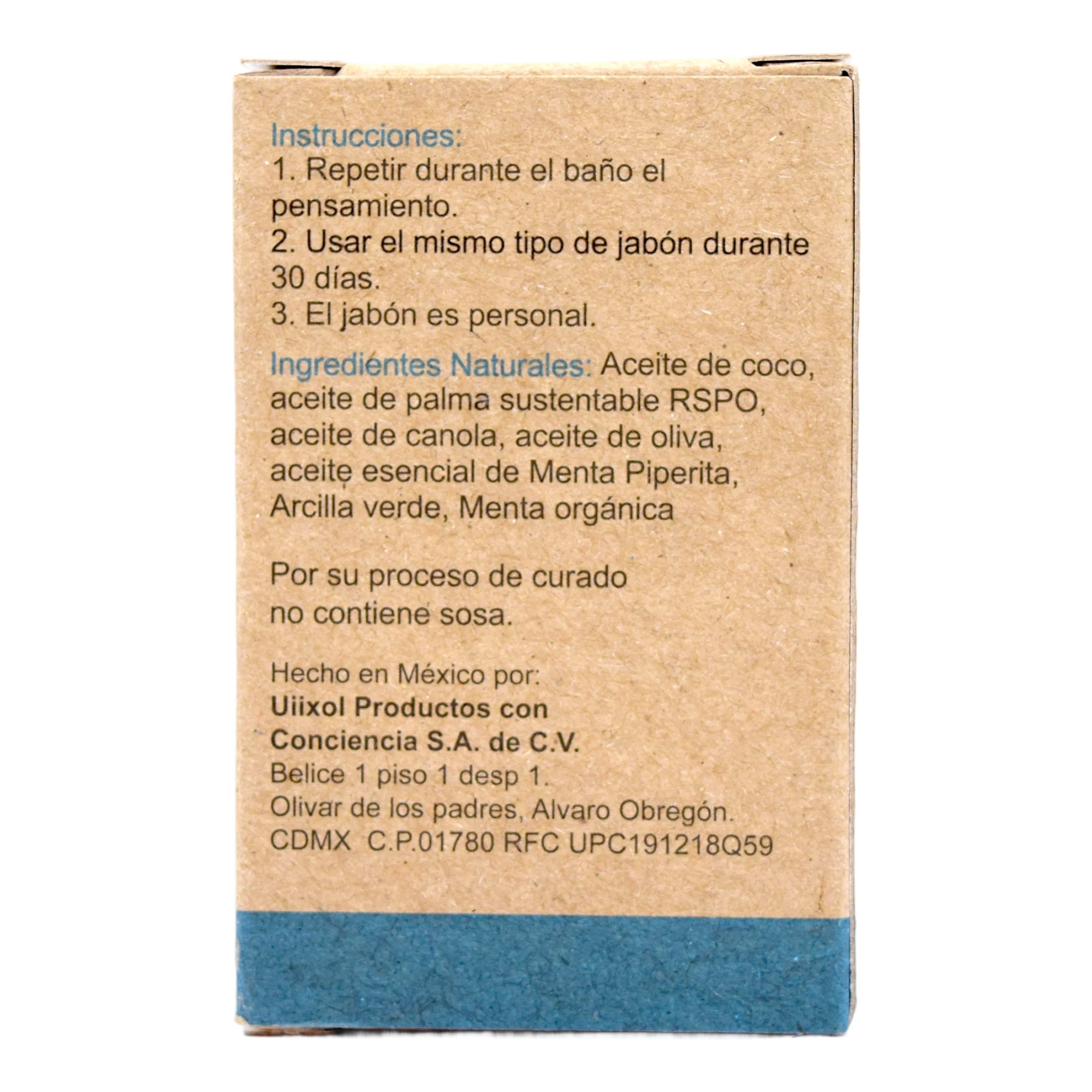 Jabon Vegetal Menta 100 G