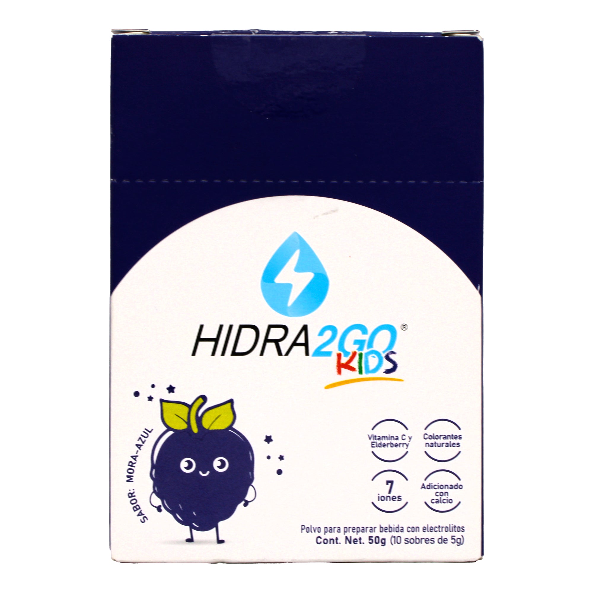 Electrolitos Kids Mora Azul 5 G (PAQUETE 10)