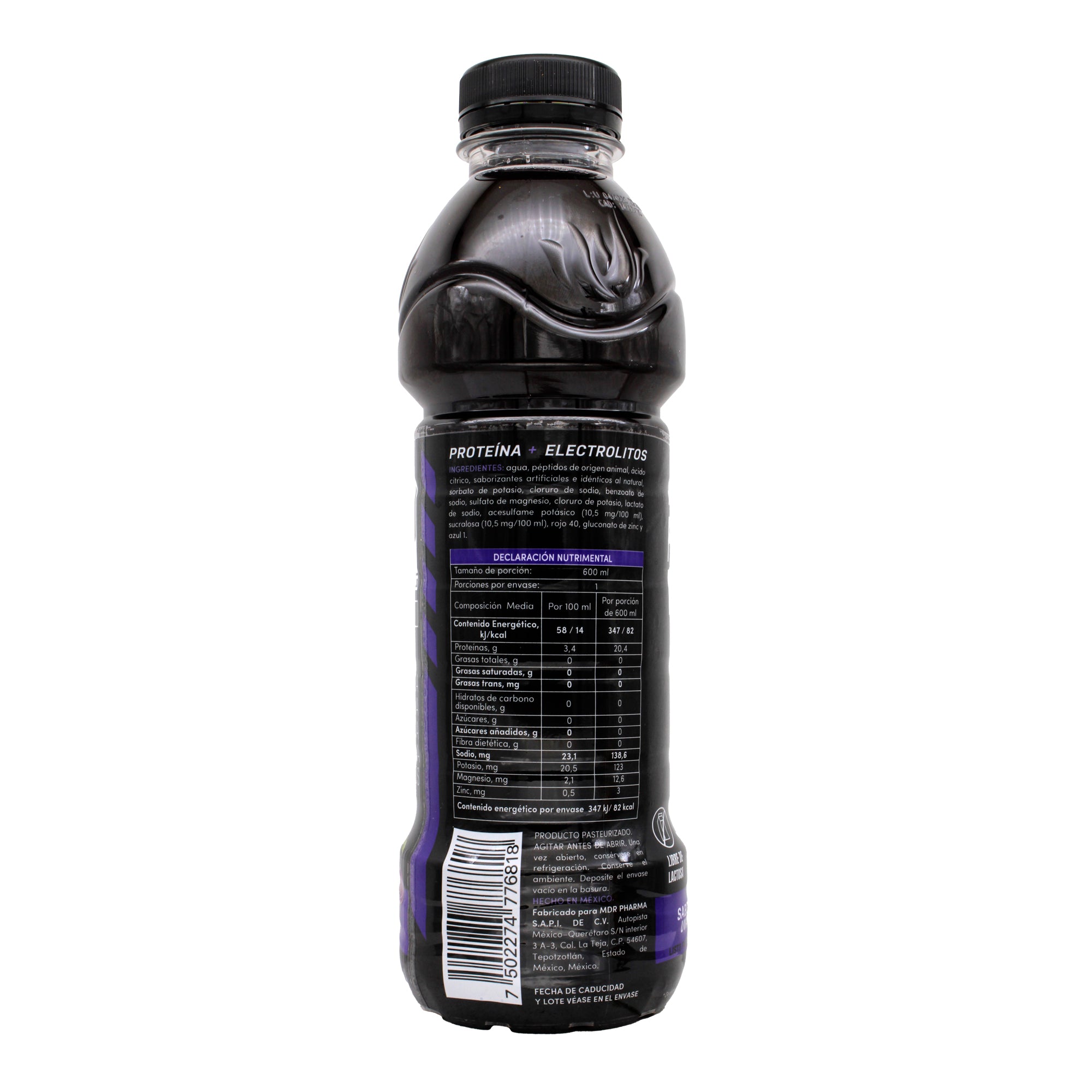 Hydrashot Protein Water 20 G Varios Sabores 600 Ml (CAJA 18)