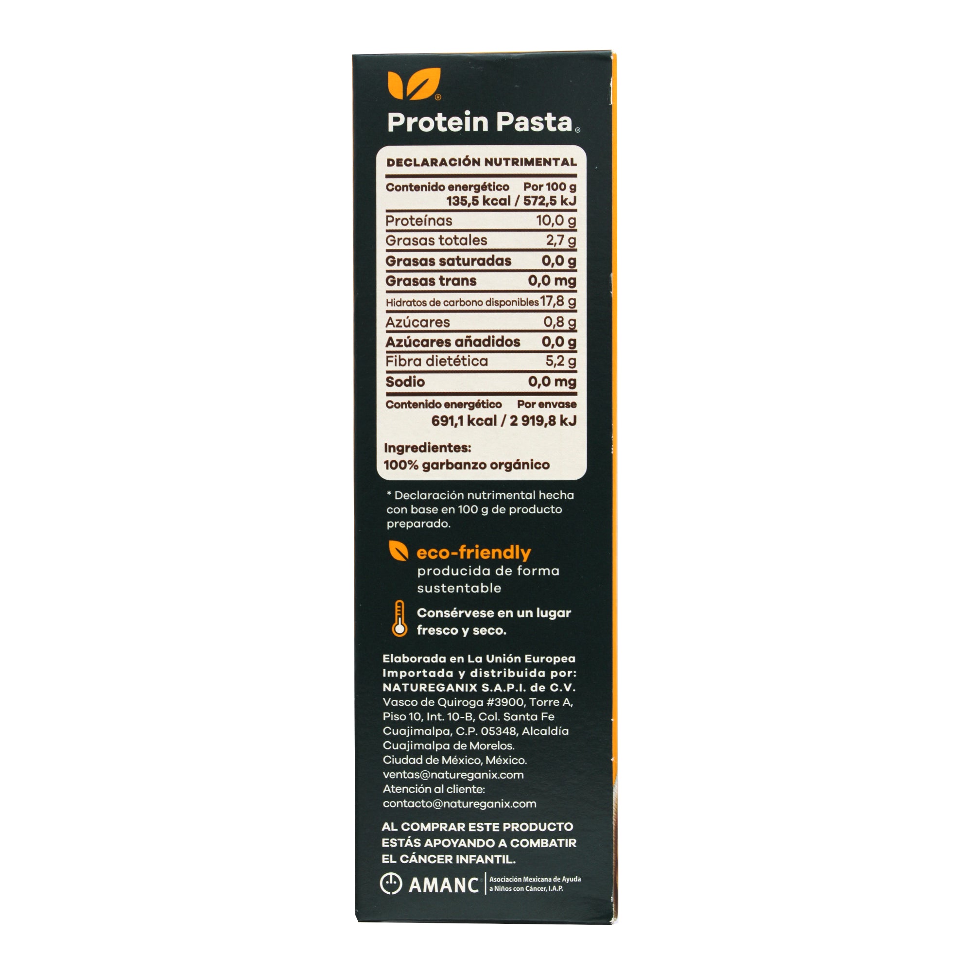 Pasta Organica De Garbanzo 250 G