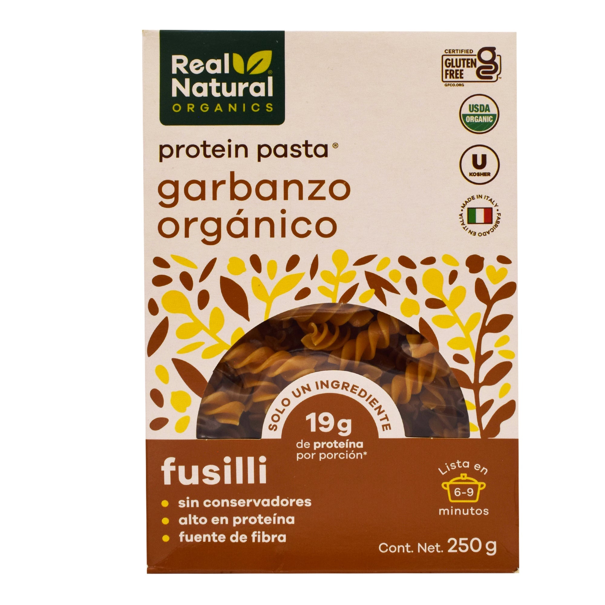 Pasta Organica De Garbanzo 250 G