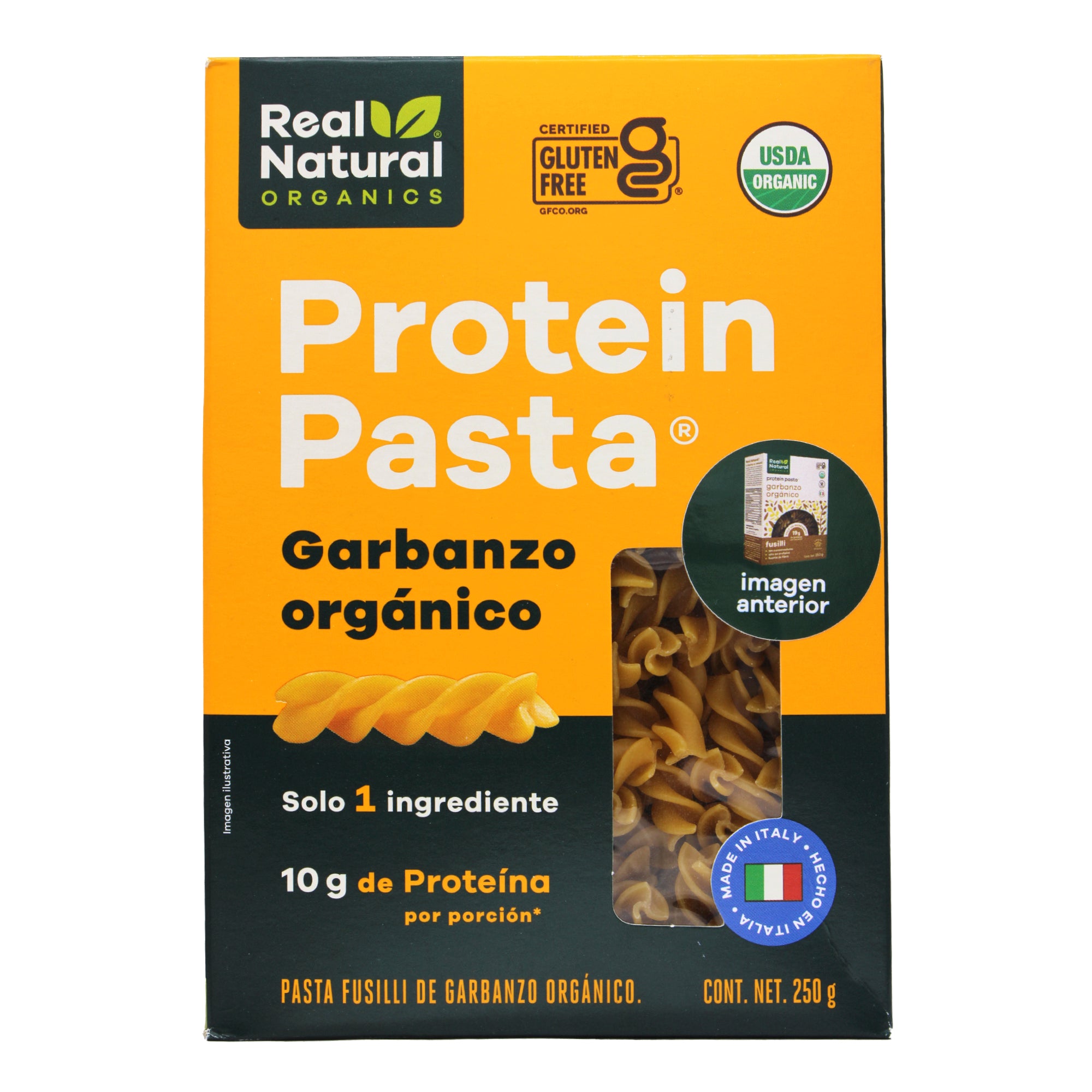 Pasta Organica De Garbanzo 250 G