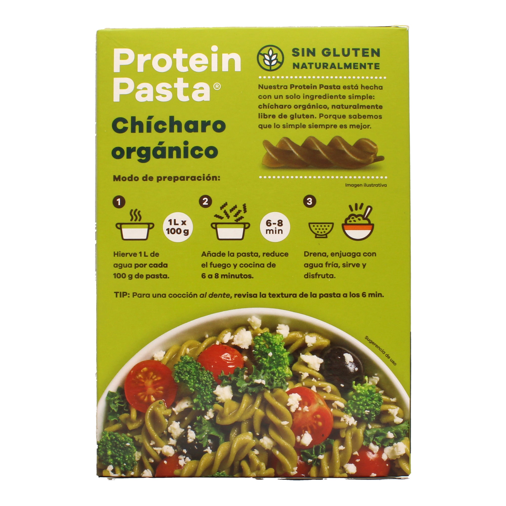 Pasta Organica De Chicharo 250 G