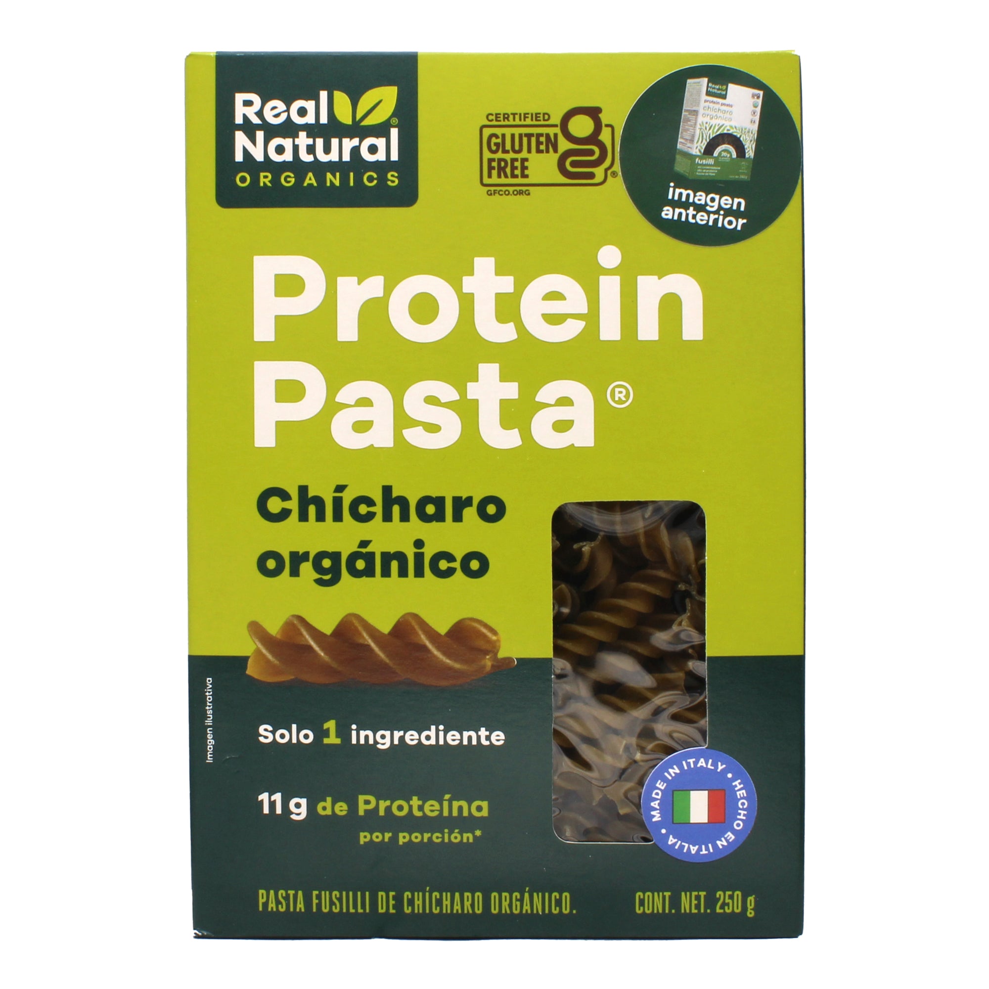 Pasta Organica De Chicharo 250 G