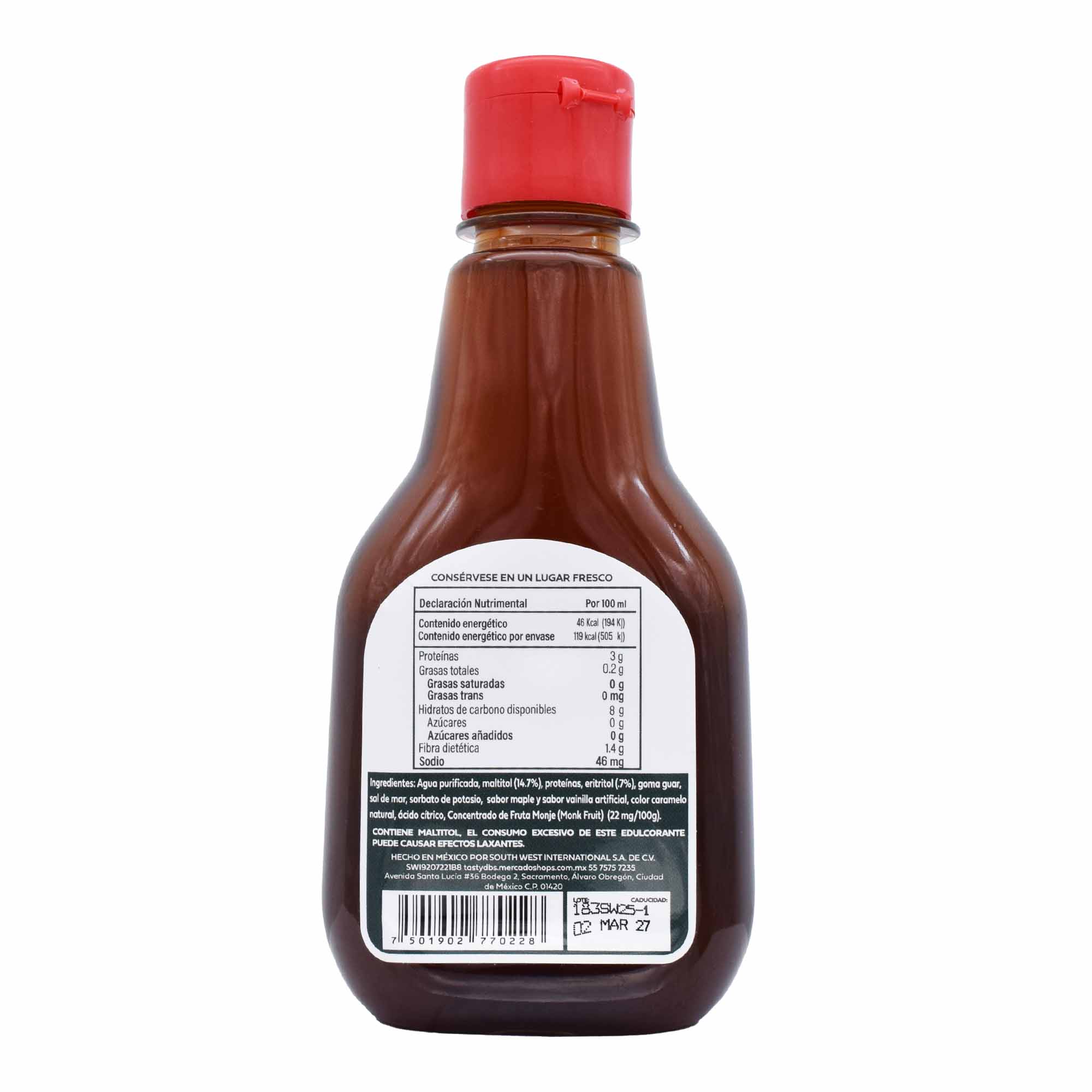 Miel Maple Sin Azucar 260 G