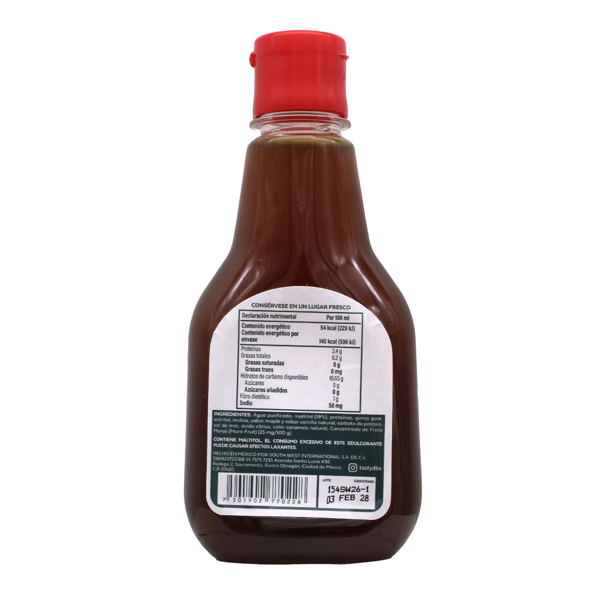 Miel Maple Sin Azucar 260 G