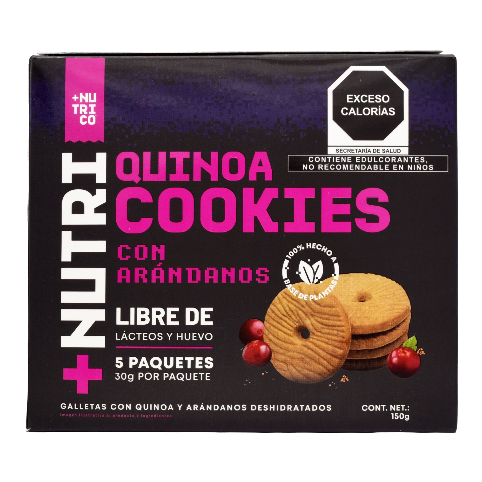Galletas Quinoa Arandano 150 G (PAQUETE 5)