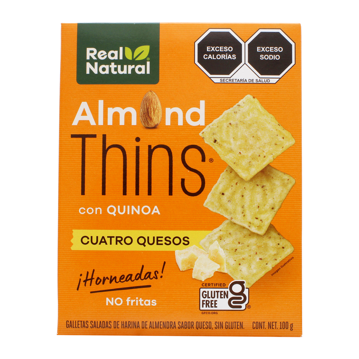 Galletas Saladas De Cuatro Quesos 100 G