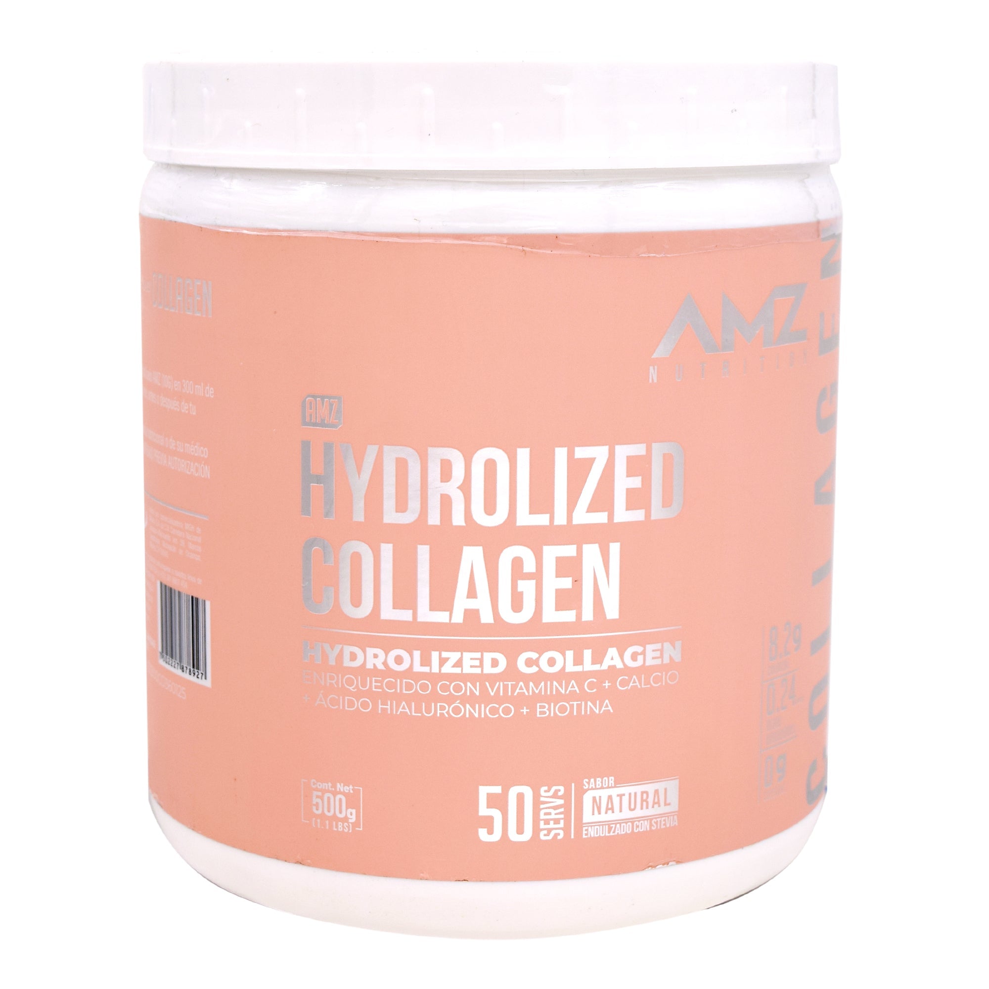 Colageno Vitamina C Calcio Acido Hialuronico Biotina 500 G