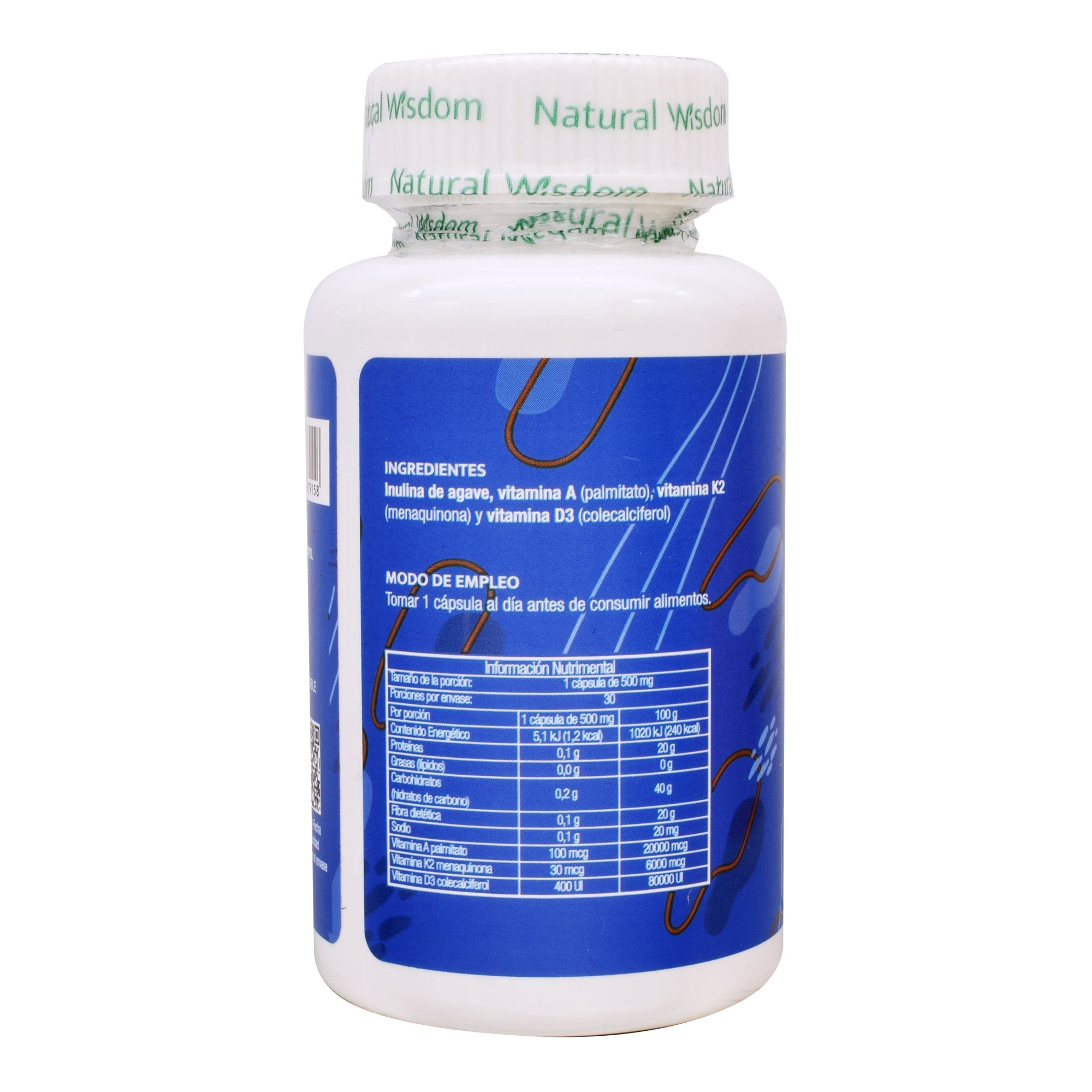 Vitamina K2 Con Vit D3 30 Cap