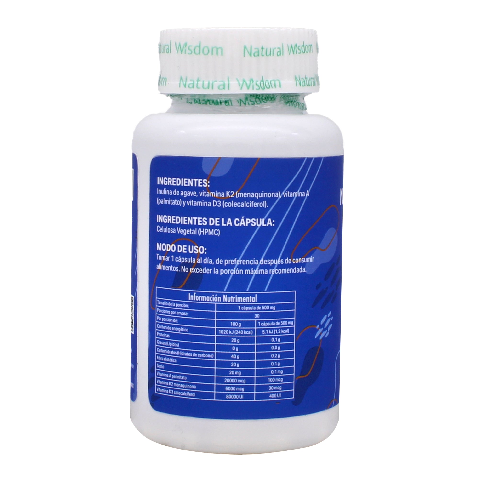 Vitamina K2 Con Vit D3 30 Cap