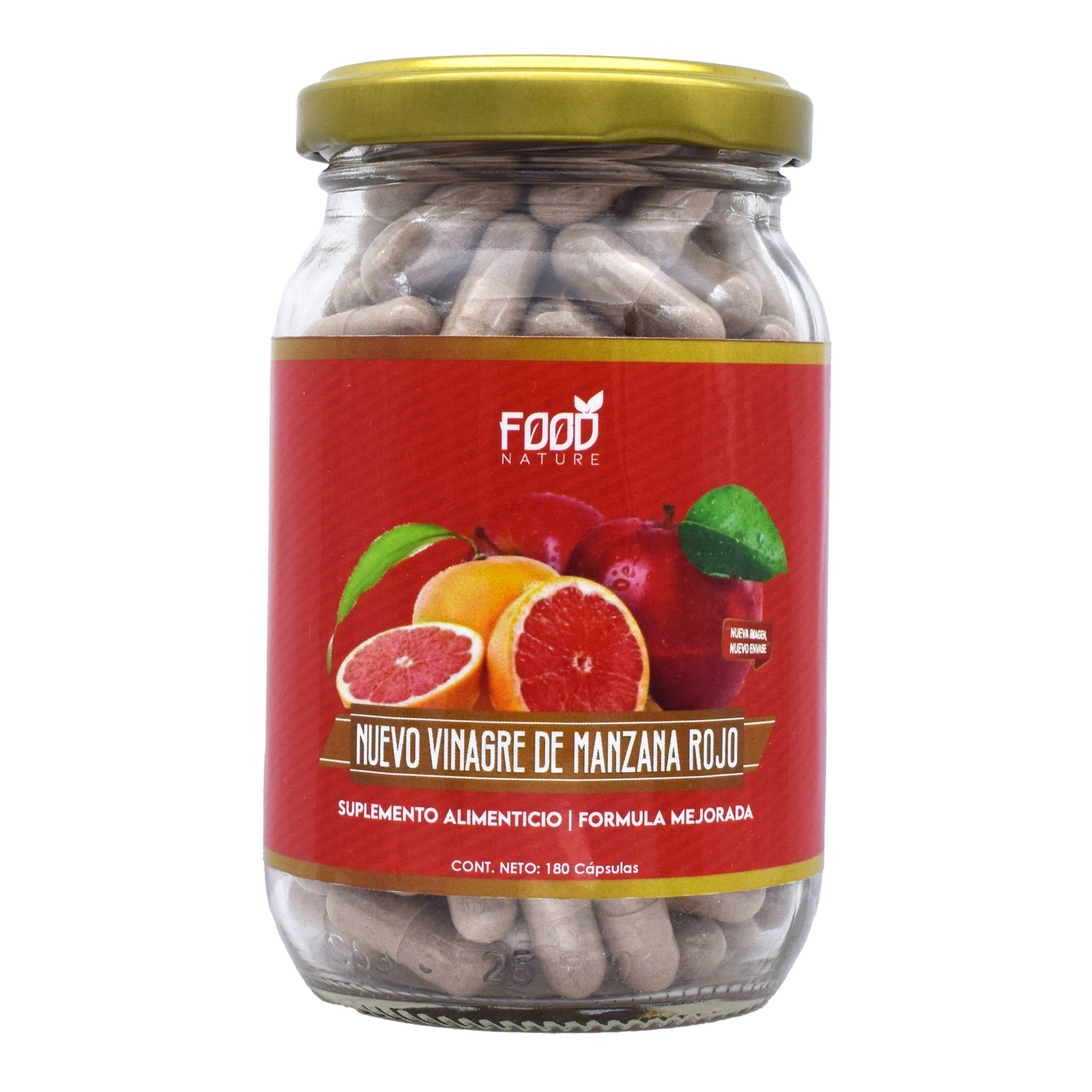 Vinagre De Manzana 180 Cap
