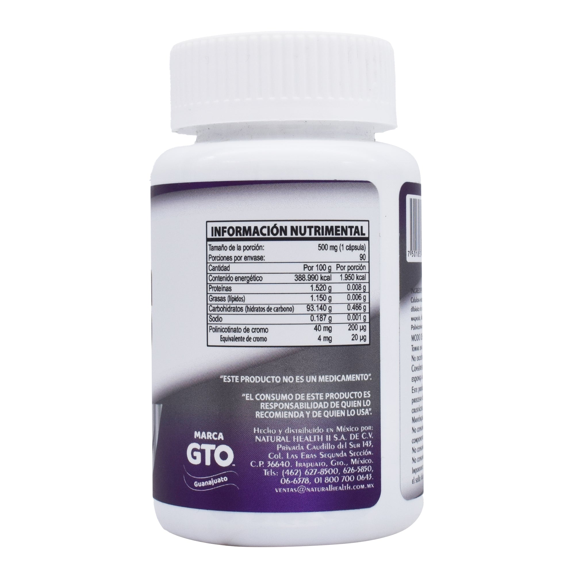 Polinicotinato De Cromo 90 Cap