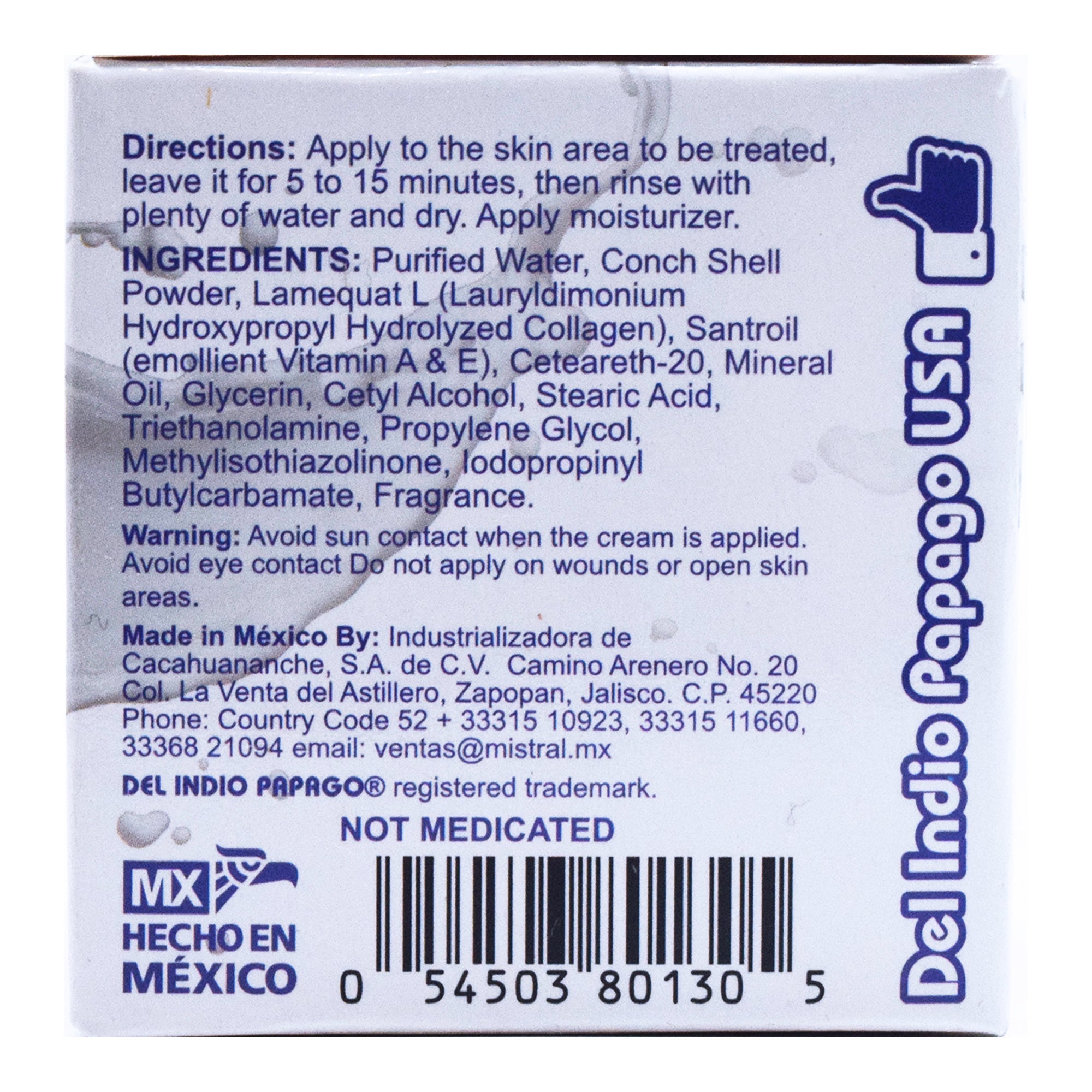 Crema De Concha Nacar 60 G