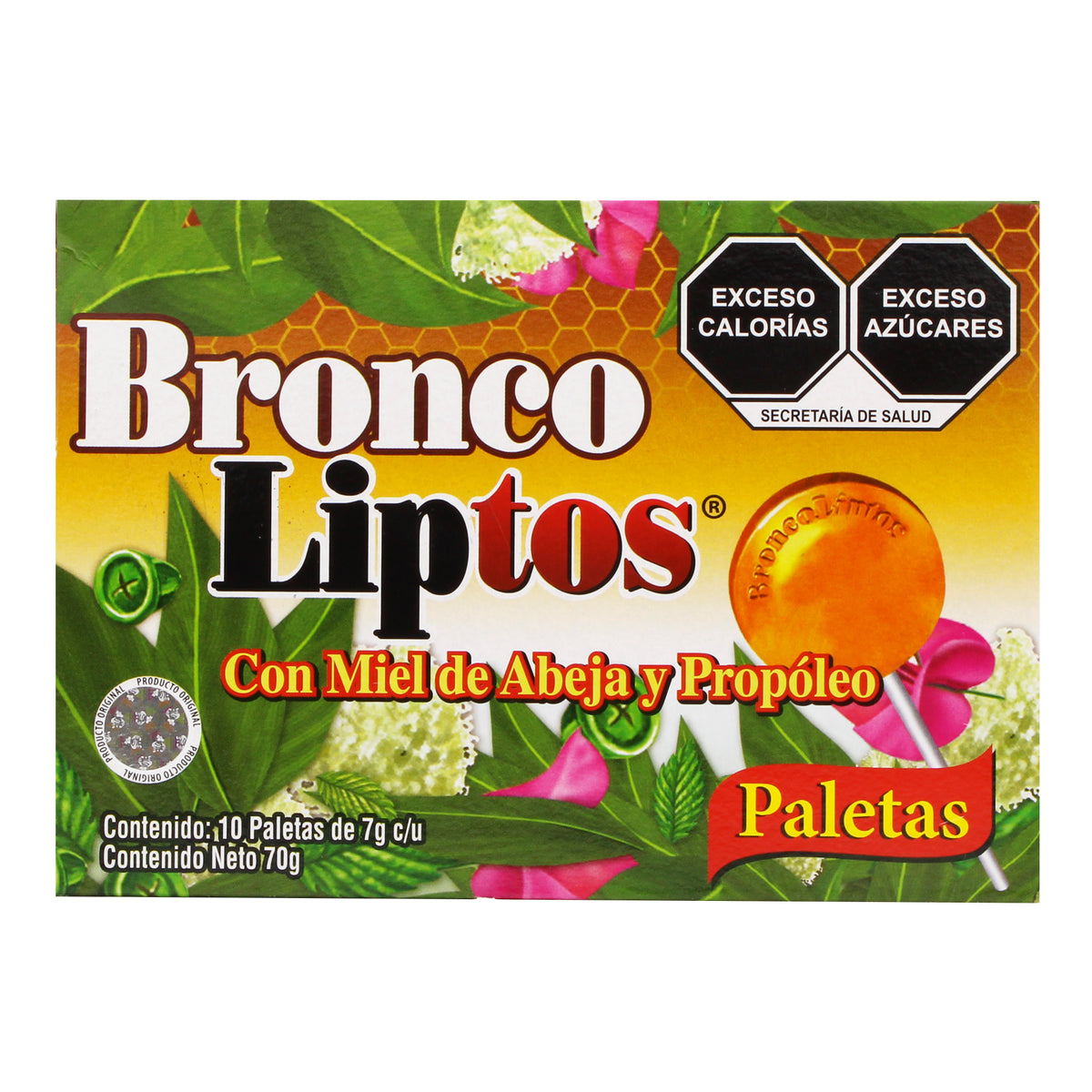 Paleta Miel Y Propoleo 70 G