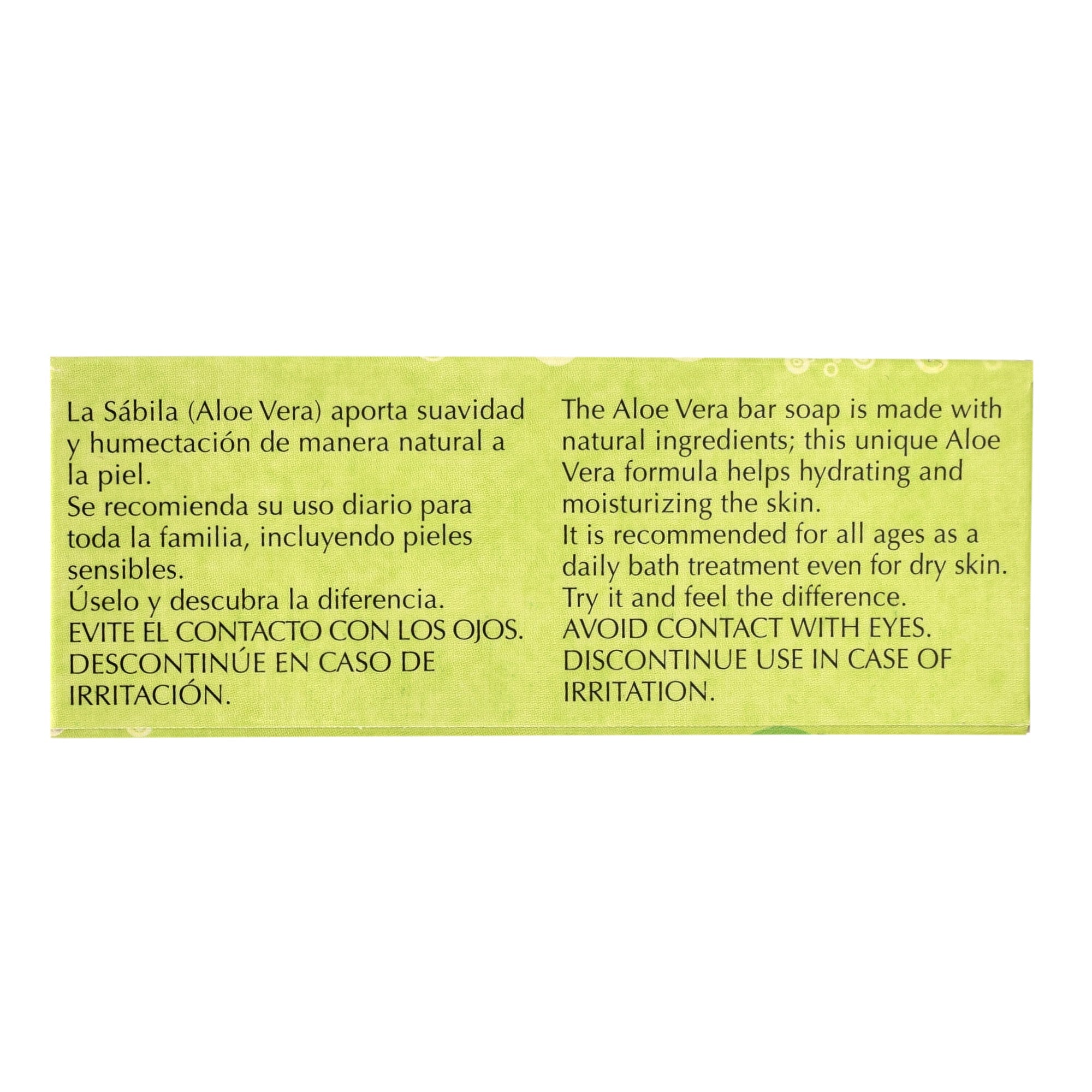 Jabon De Aloe Vera 90 G