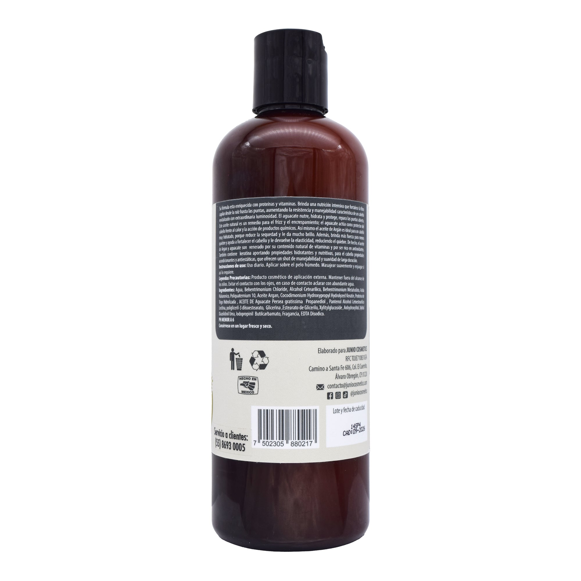 Tratamiento Aceite De Argan Keratina Y Aceite Aguacate 500 Ml