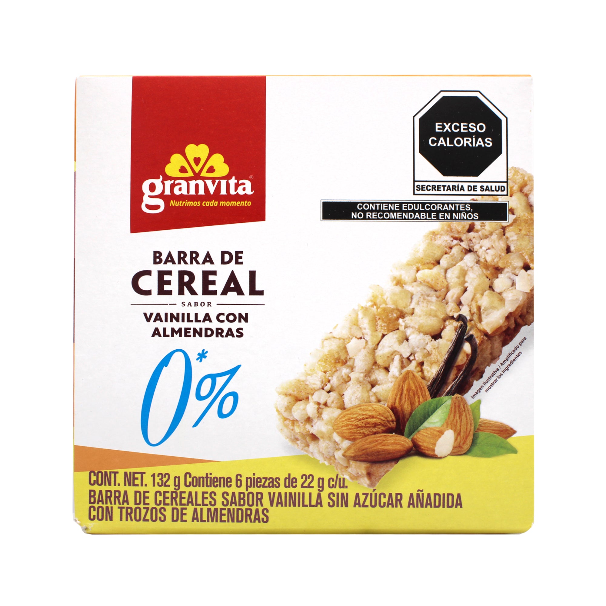 Barra De Cereal Sab Vainilla 22 G (Paquete 6)