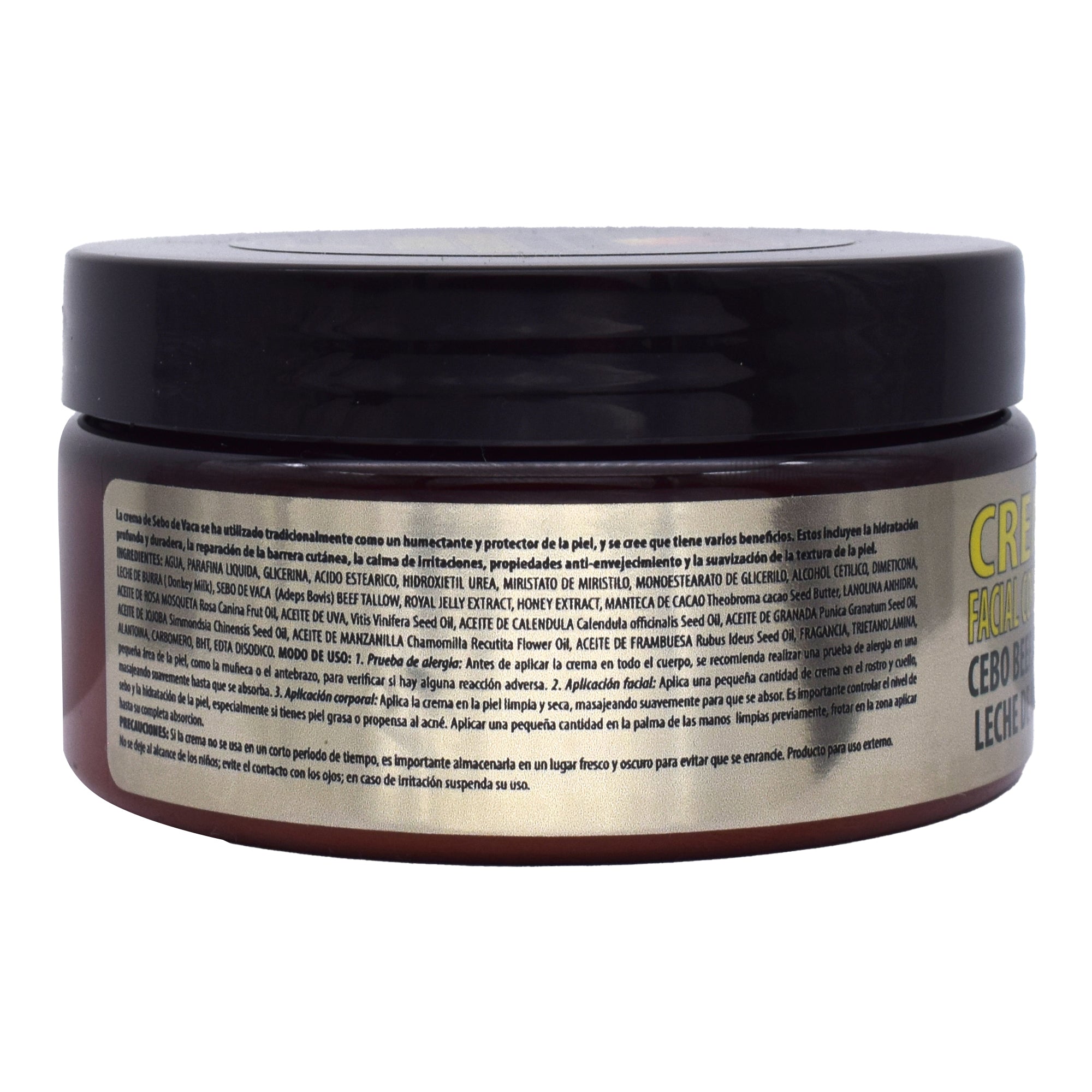 Crema Facial Corporal Cebo Beef 200 Ml