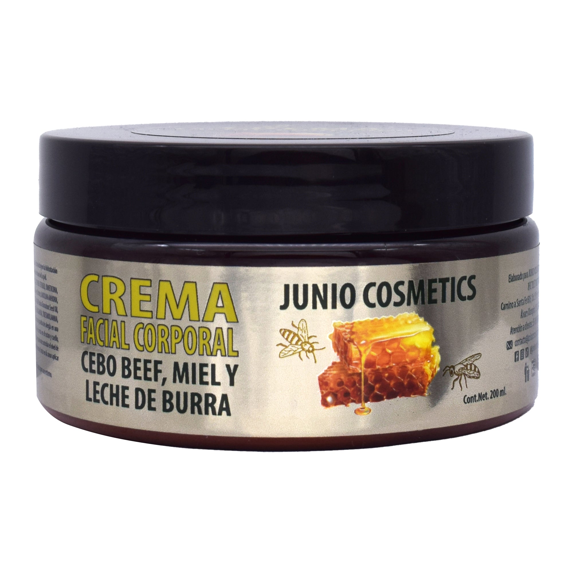 Crema Facial Corporal Cebo Beef 200 Ml