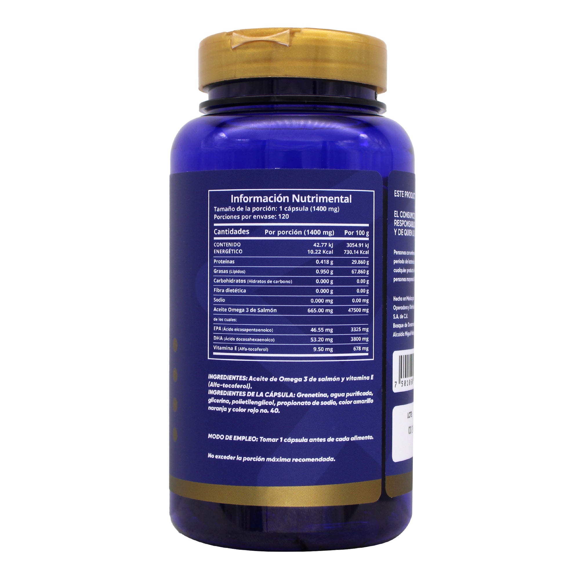 4 Health Omega 3 De Salmon 120 Cap