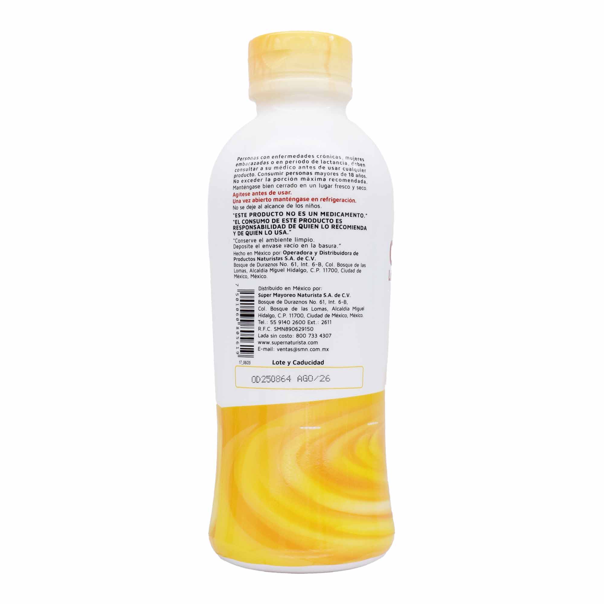 Curcuma Liquida Concentrada 480 Ml