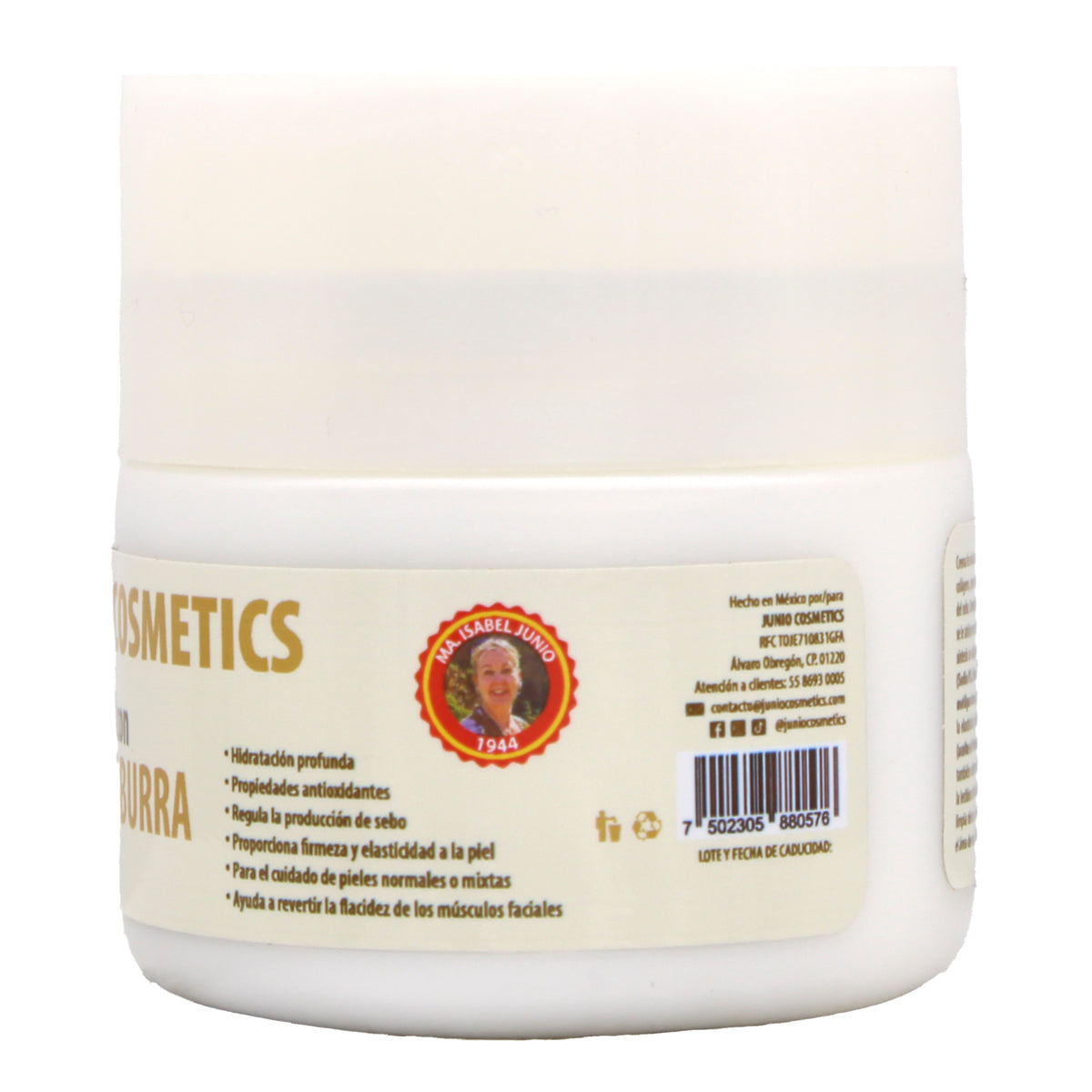 Crema Facial Con Leche De Burra 70g