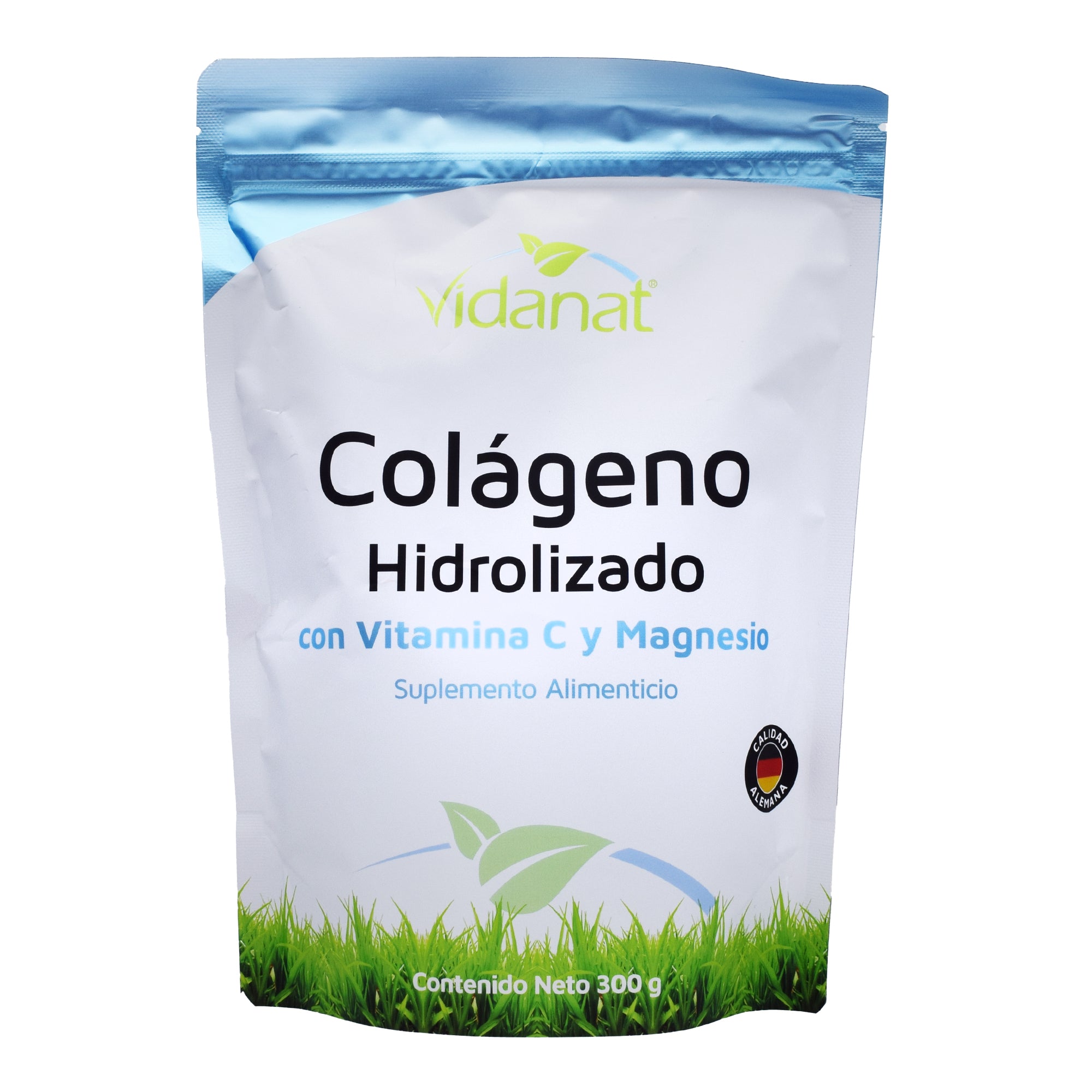 Colageno Hidrolizado Puro Con Vitamina C Y Magnesio 300 G