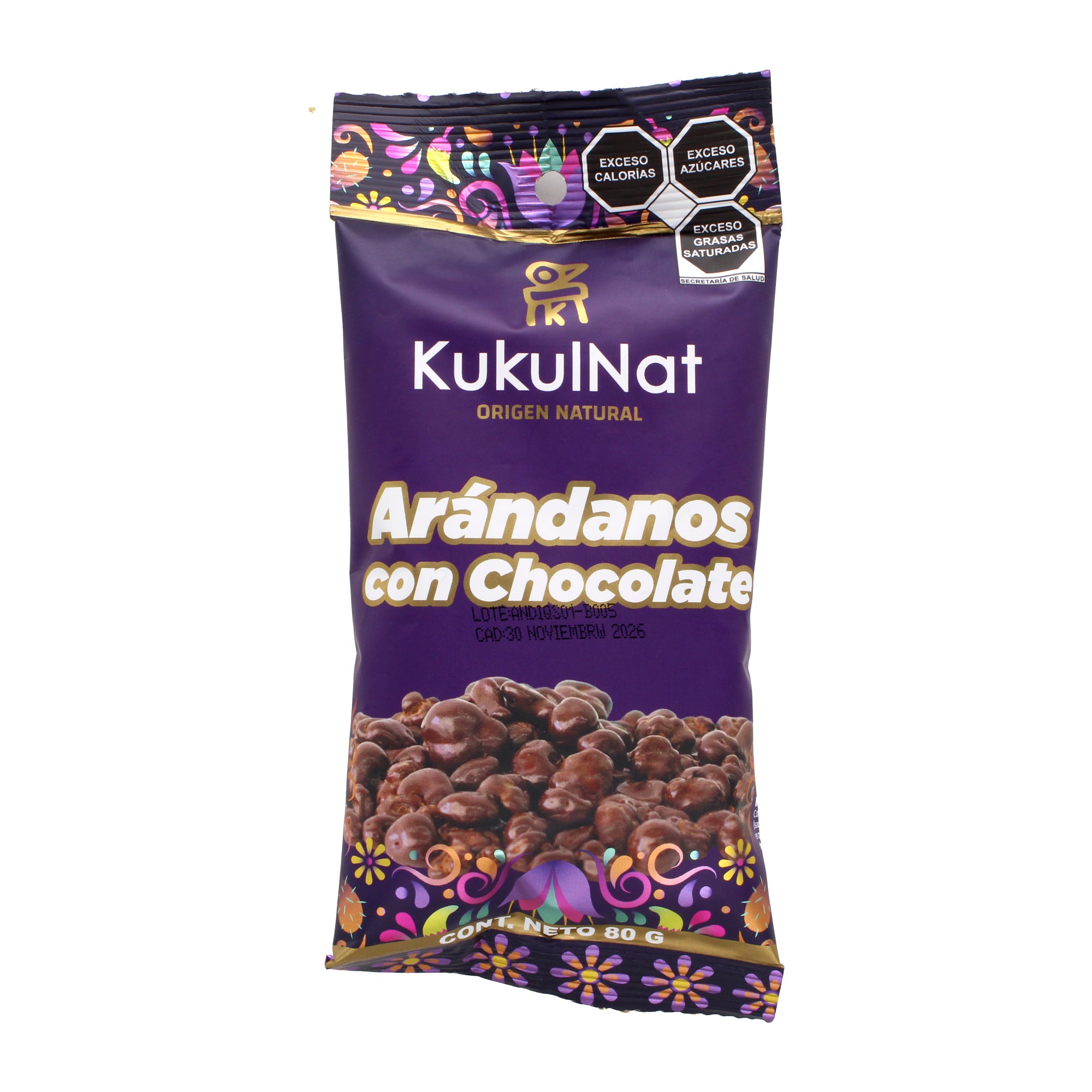 Arandano Con Chocolate 80 G (Caja 12)
