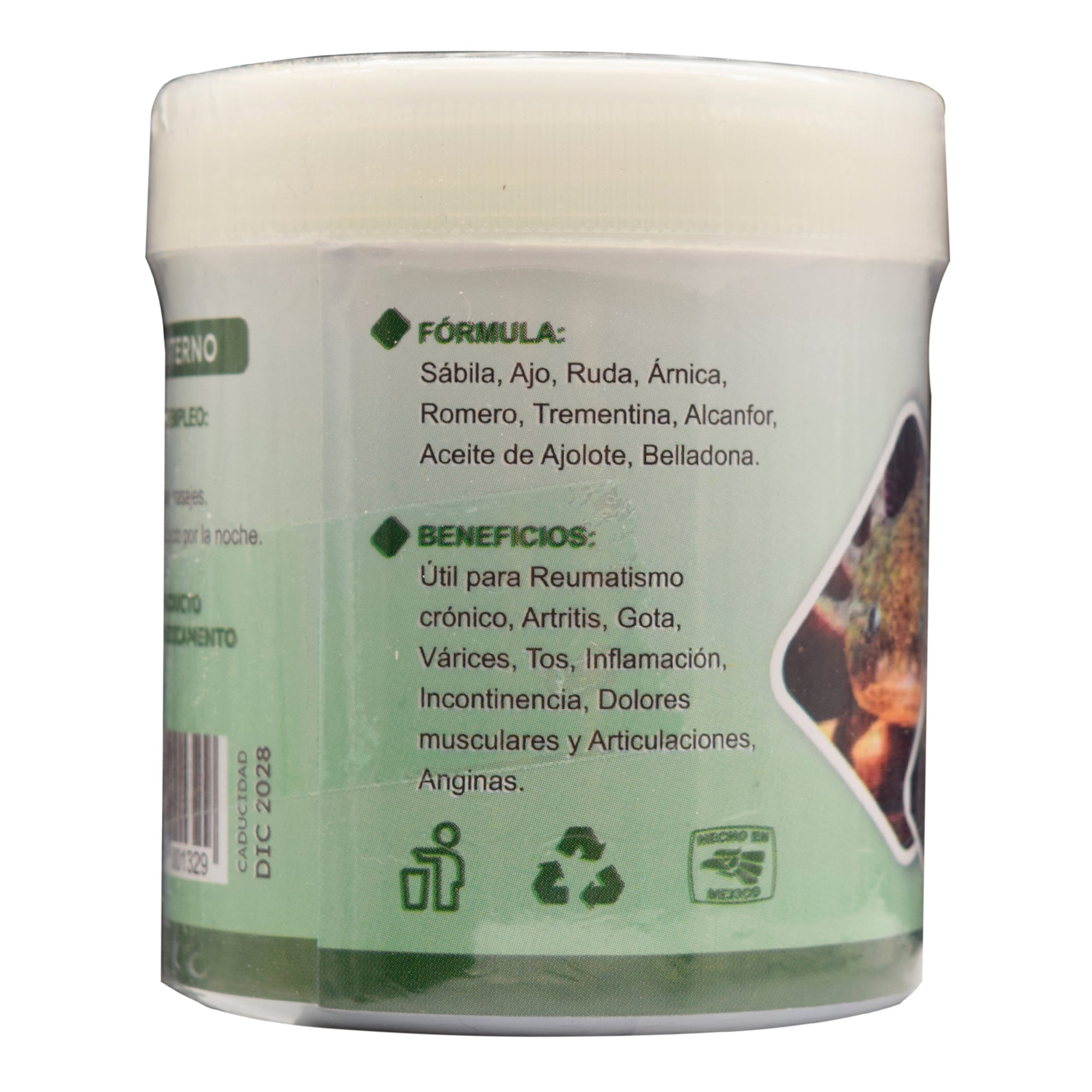 Unguento De Ajolote 125 G