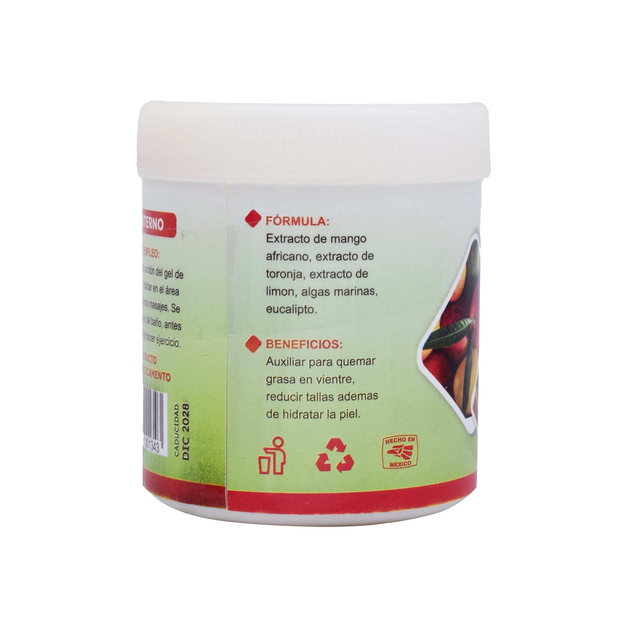 Gel De Mango Africano 170 G