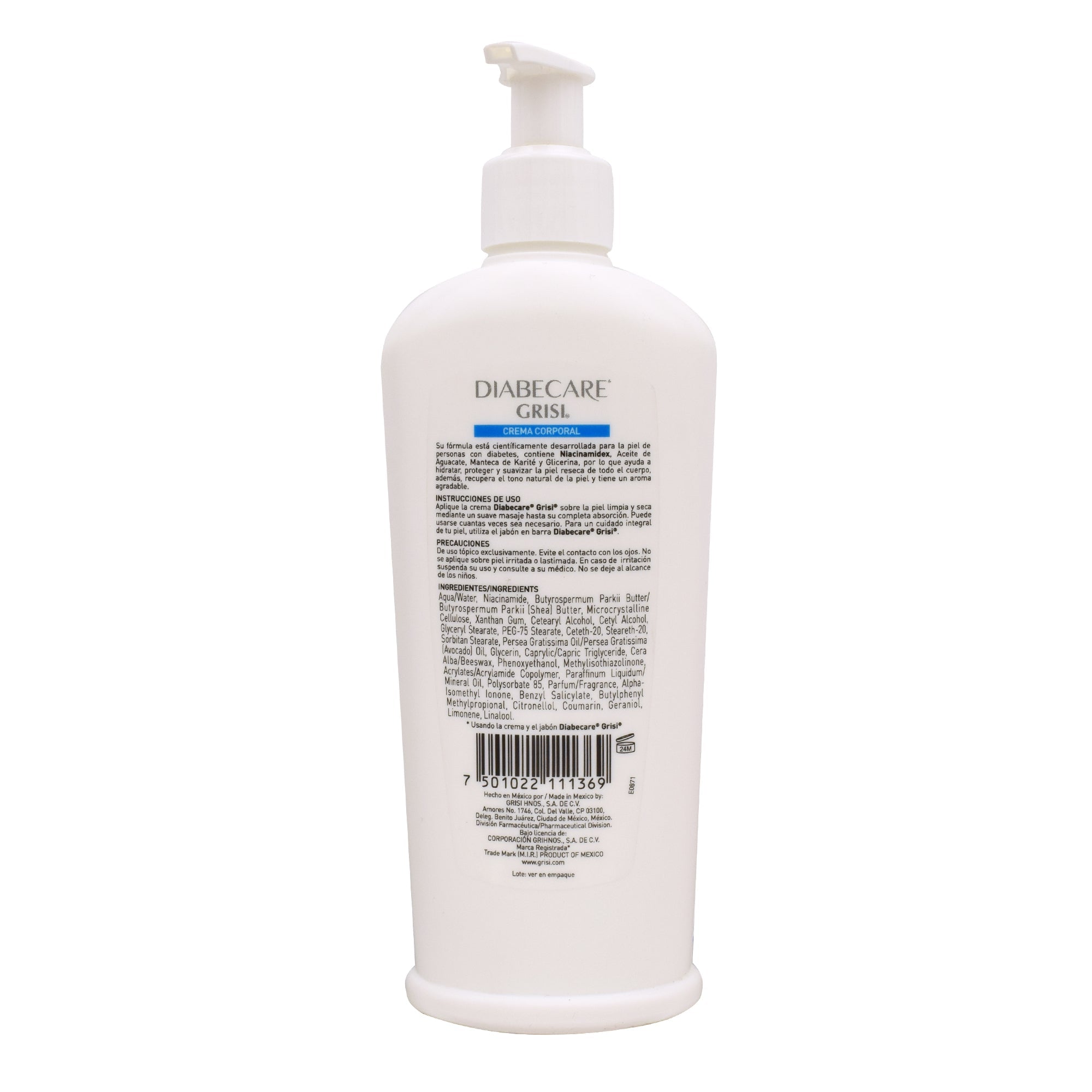 Crema Corporal Diabecare 250 Ml