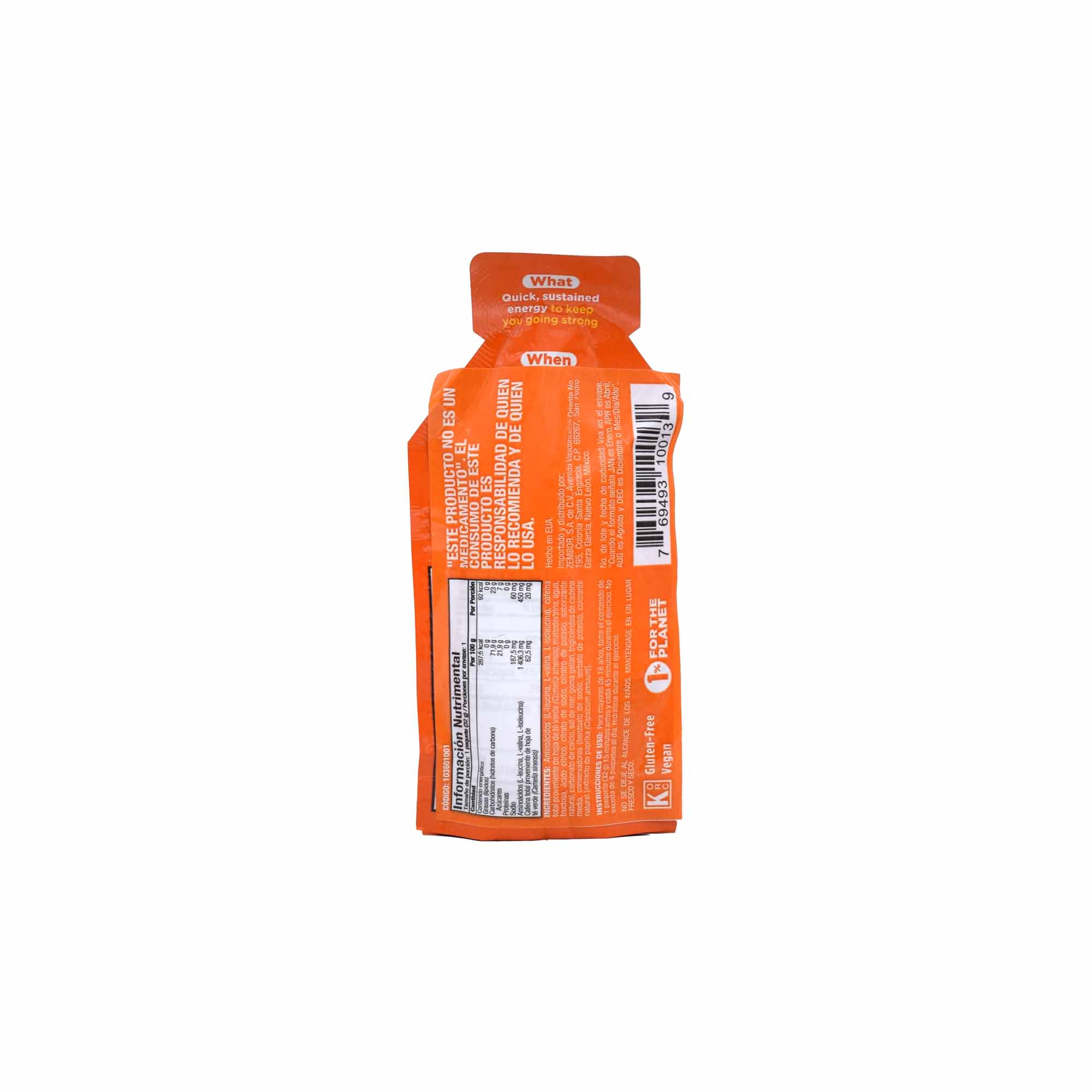 Gel Gu Energy Sabor Naranja 32 G