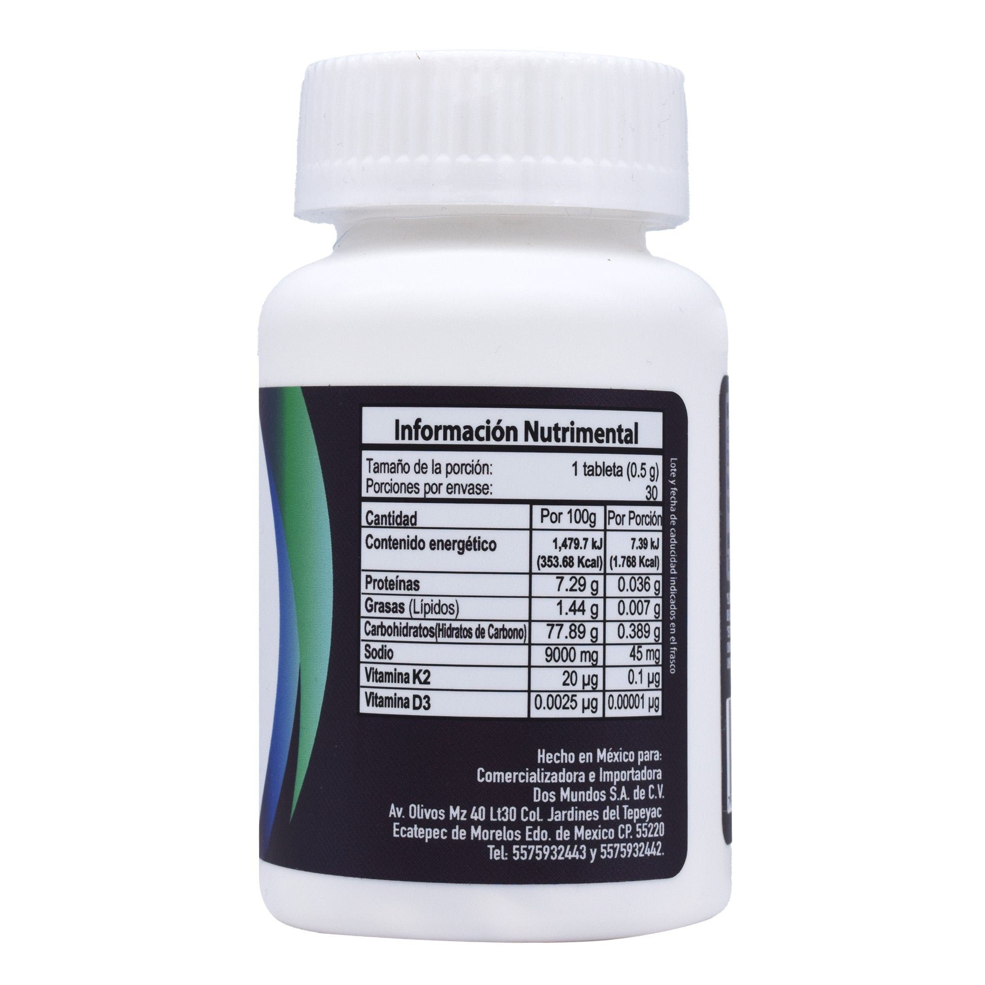Vitamina K2 Con Vit D3 30 Tab