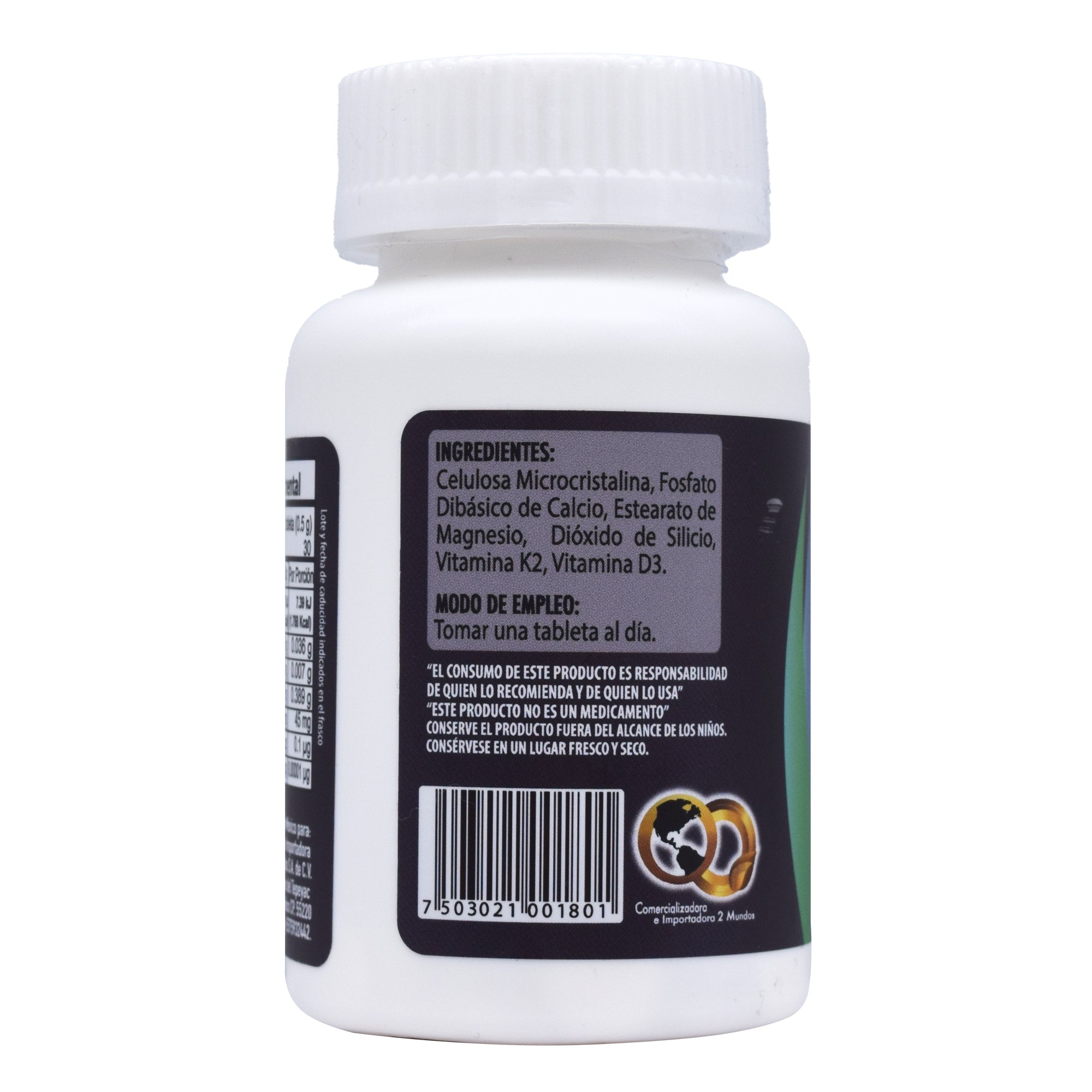 Vitamina K2 Con Vit D3 30 Tab