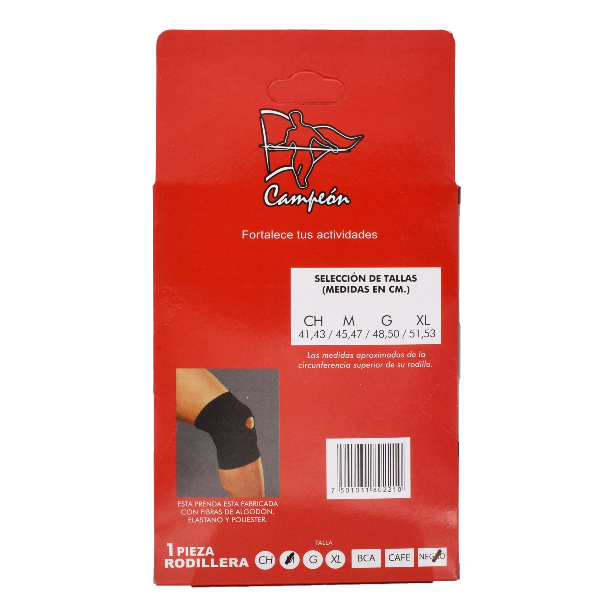 Rodillera Elastica Menisco Con Proteccion