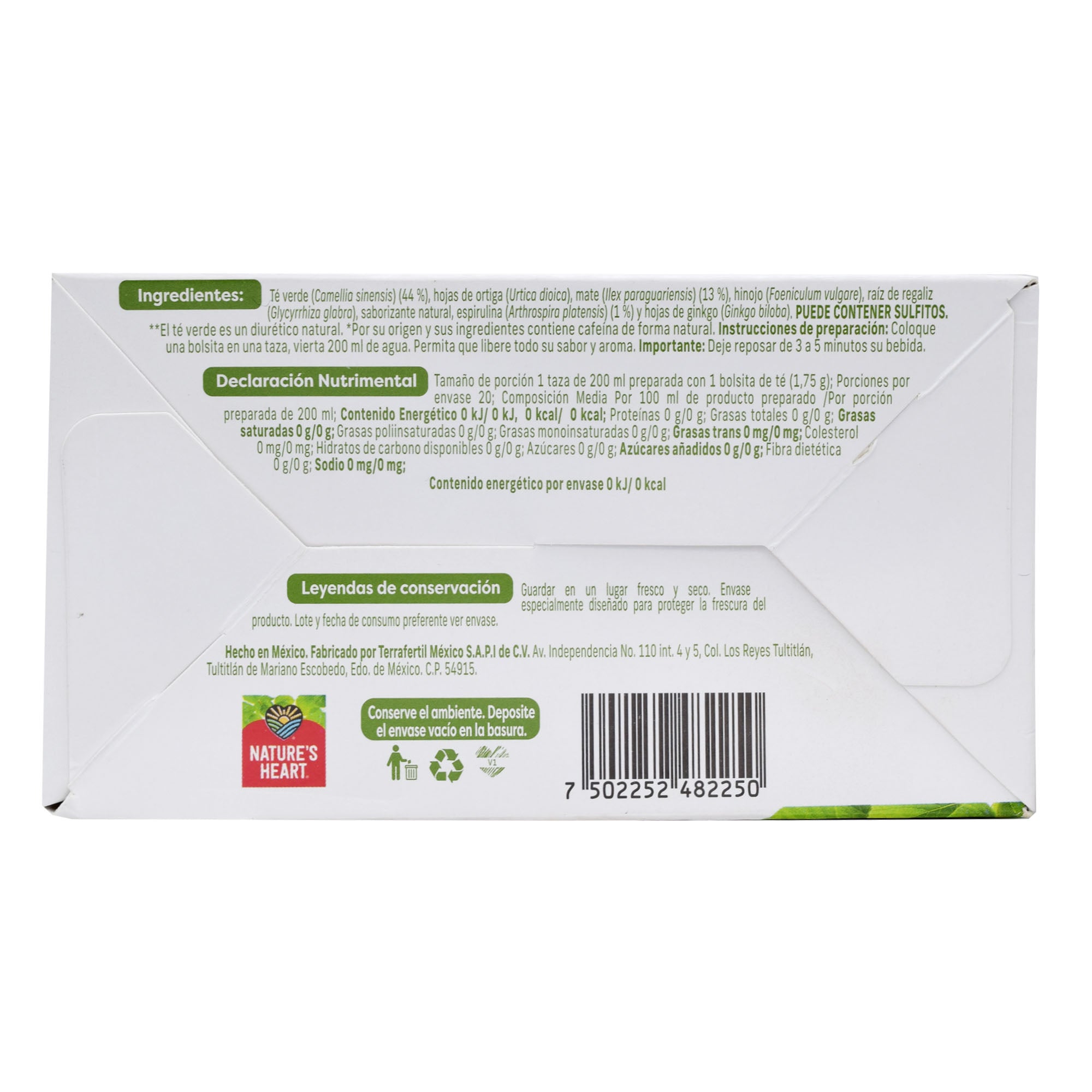 Te Verde Detox 35 G