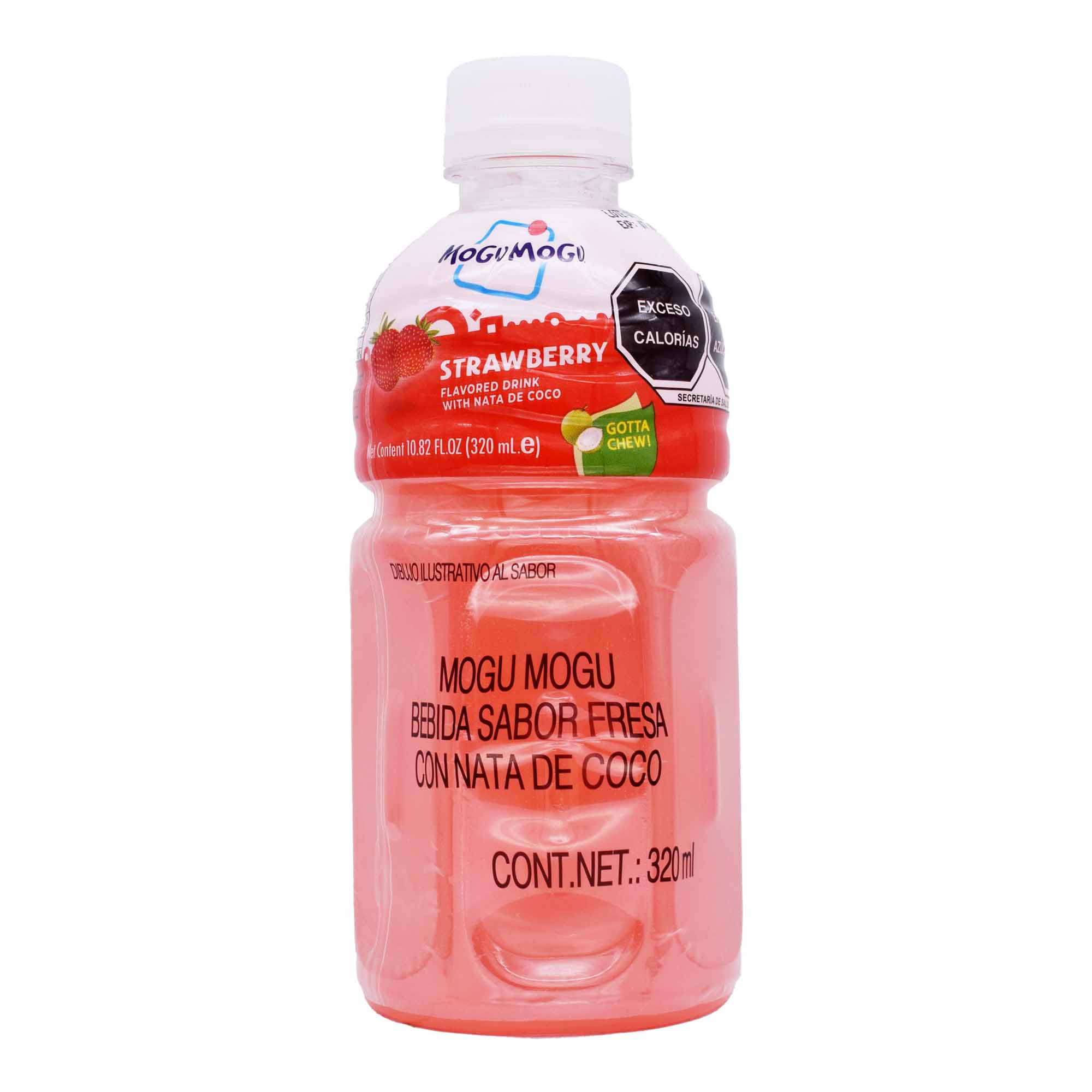 Bebida De Fresa Con Trozos De Coco 320 Ml