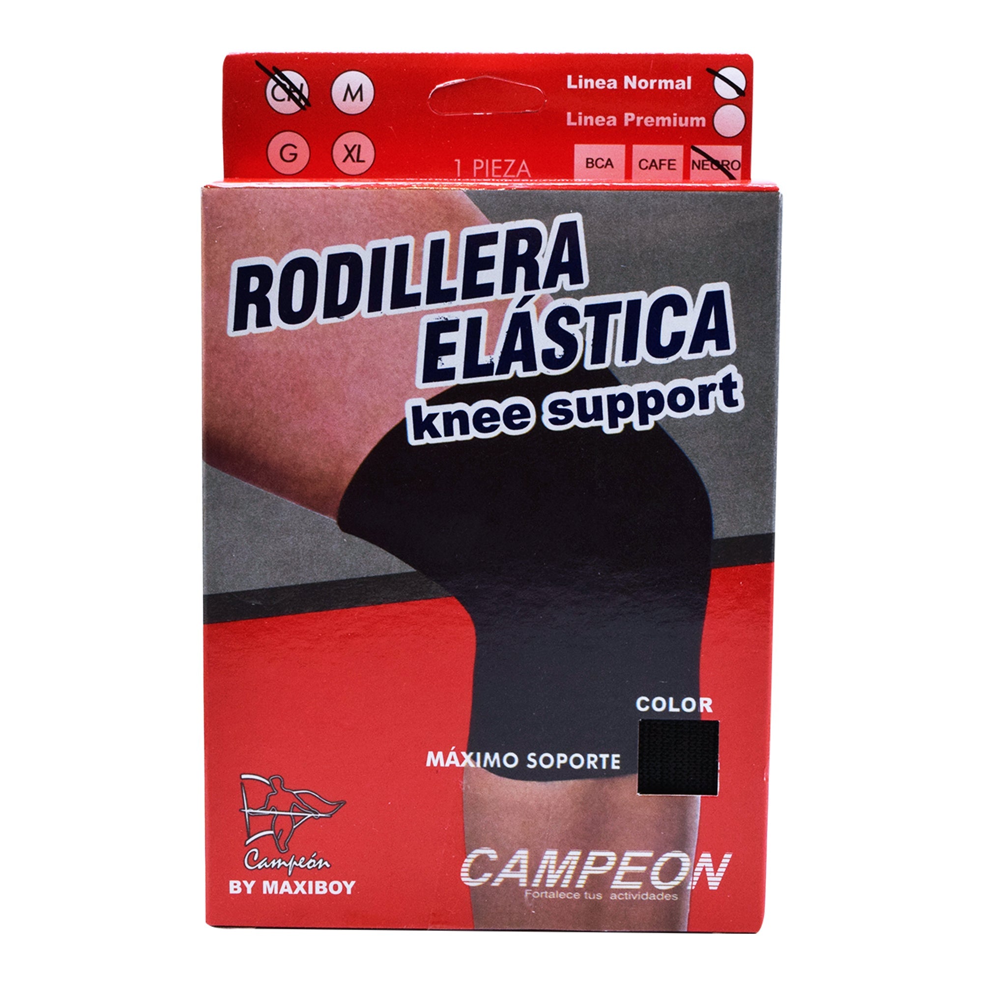 Rodillera Elastica Negra Ch