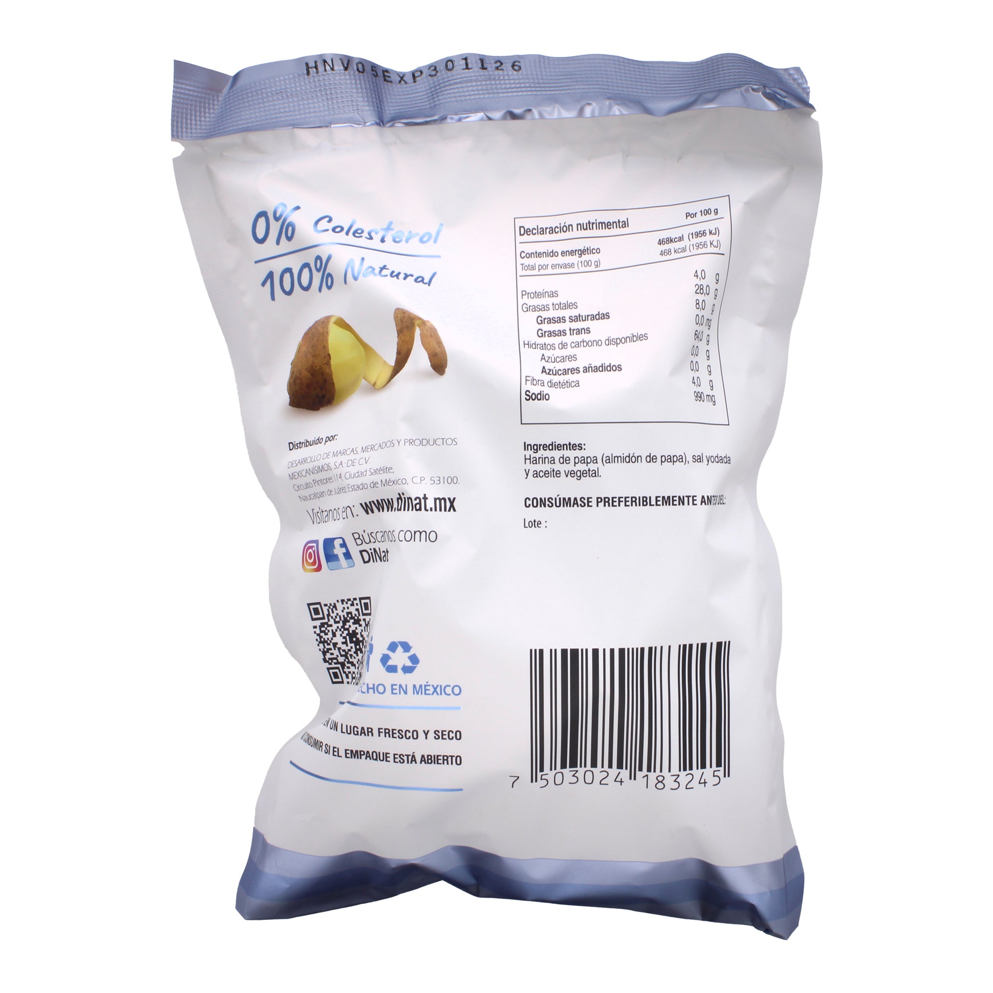 Papa Deshidratada Sab Natural 21 G