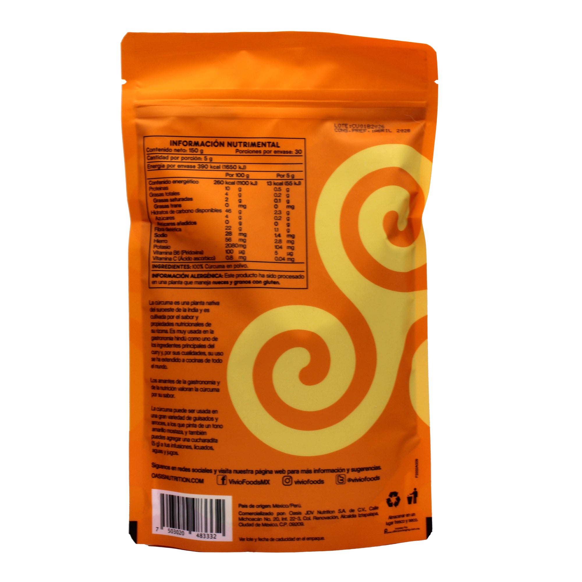 Curcuma 150 G