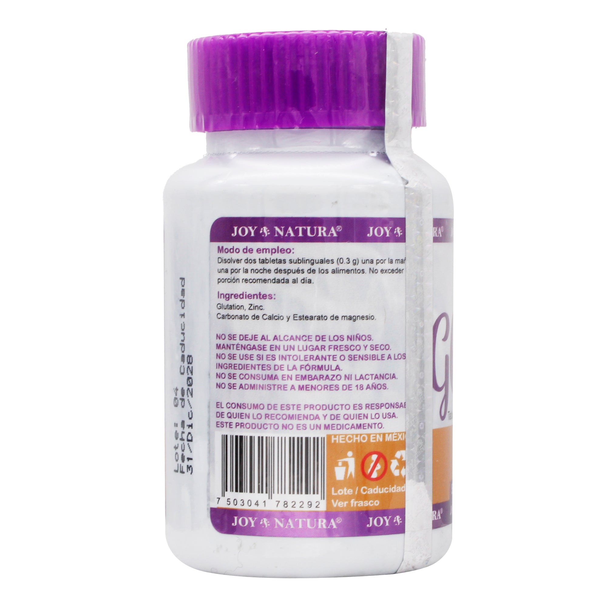 Glutation Sublingual 60 Tab