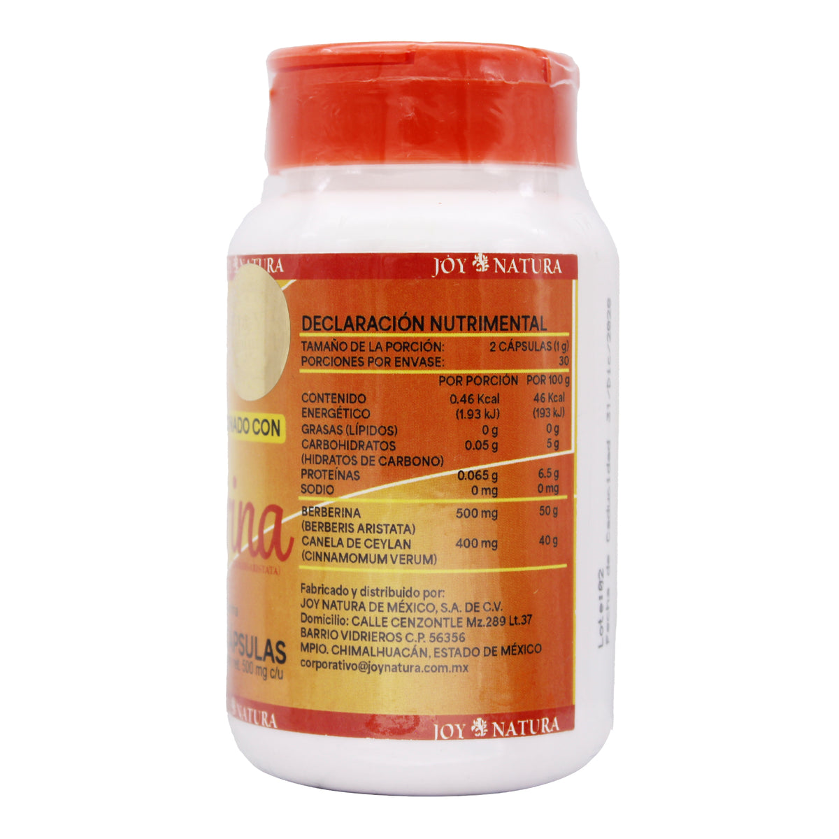 Canela De Ceylan Berberina 60 Cap
