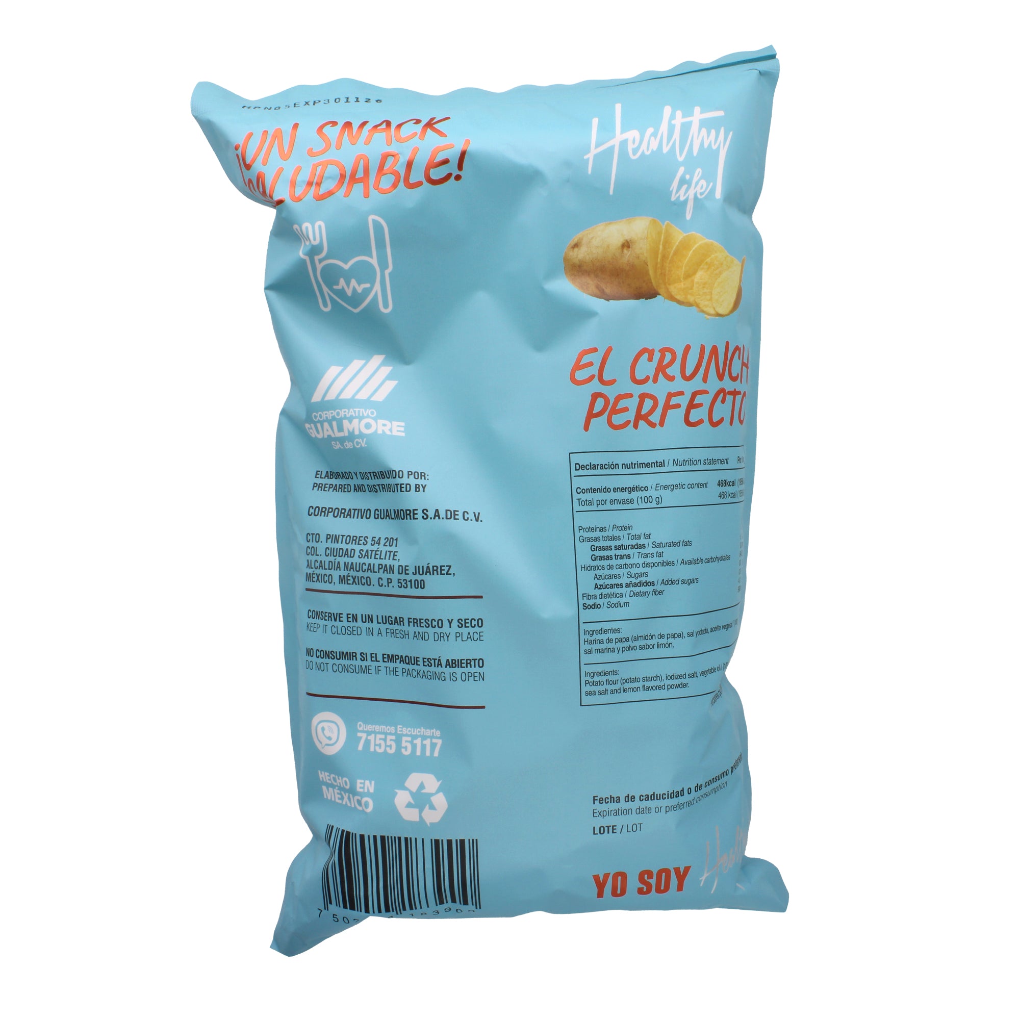 Papas Deshidratadas Natural 80 G